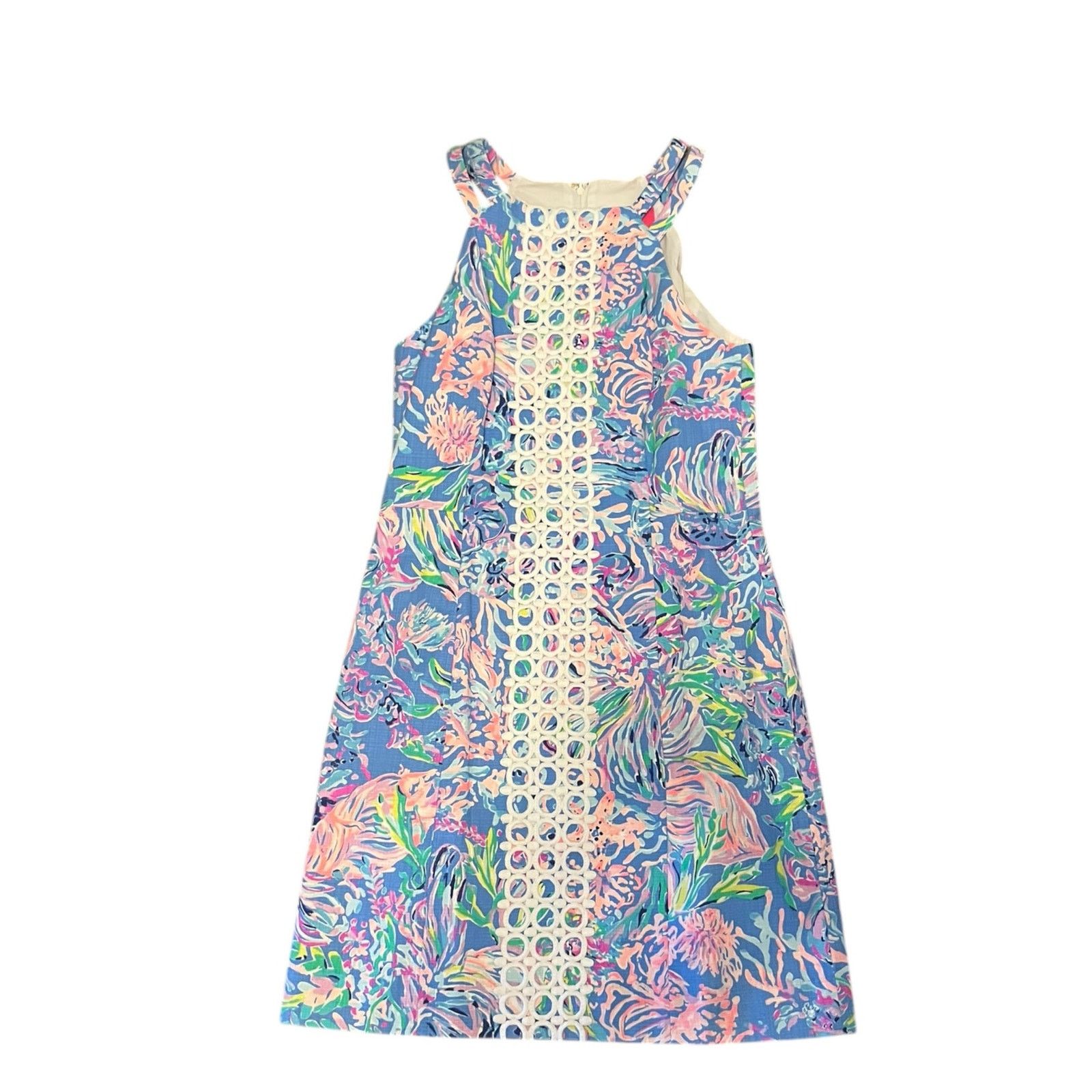 Lilly Pulitzer Pearl Shift Dress All Together Now Size 6