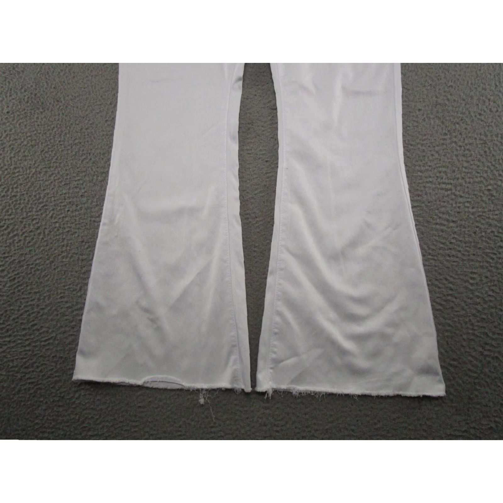 Vintage VINTAGE Red Bottoms White Denim Flare Leg High Rise Hug Me Jeans Women's Size 20 NEW Size 42" / US 20 - 2 Thumbnail