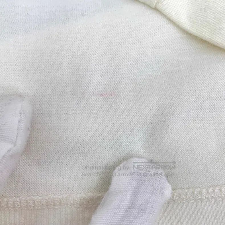 Gucci Gucci 23 beige logo letter sequin design cotton round-neck Size S / US 4 / IT 40 - 9 Thumbnail