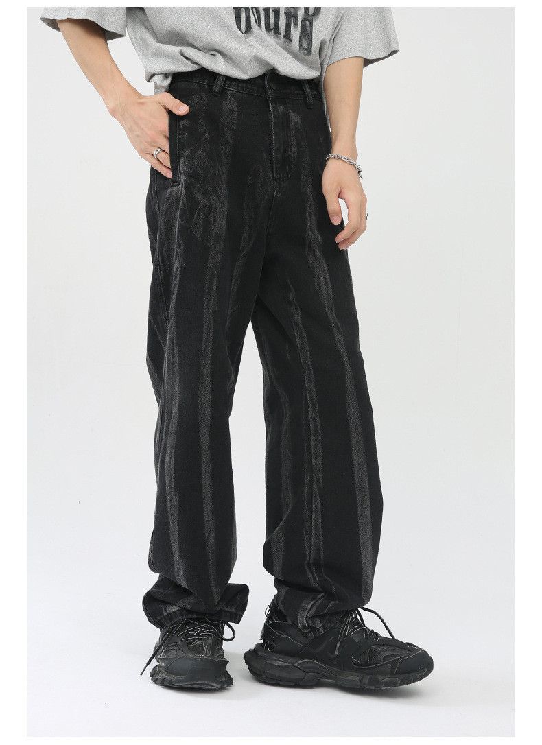 Japanese Brand × Jean Vintage high street washed straight jeans Size US 32 / EU 48 - 2 Thumbnail