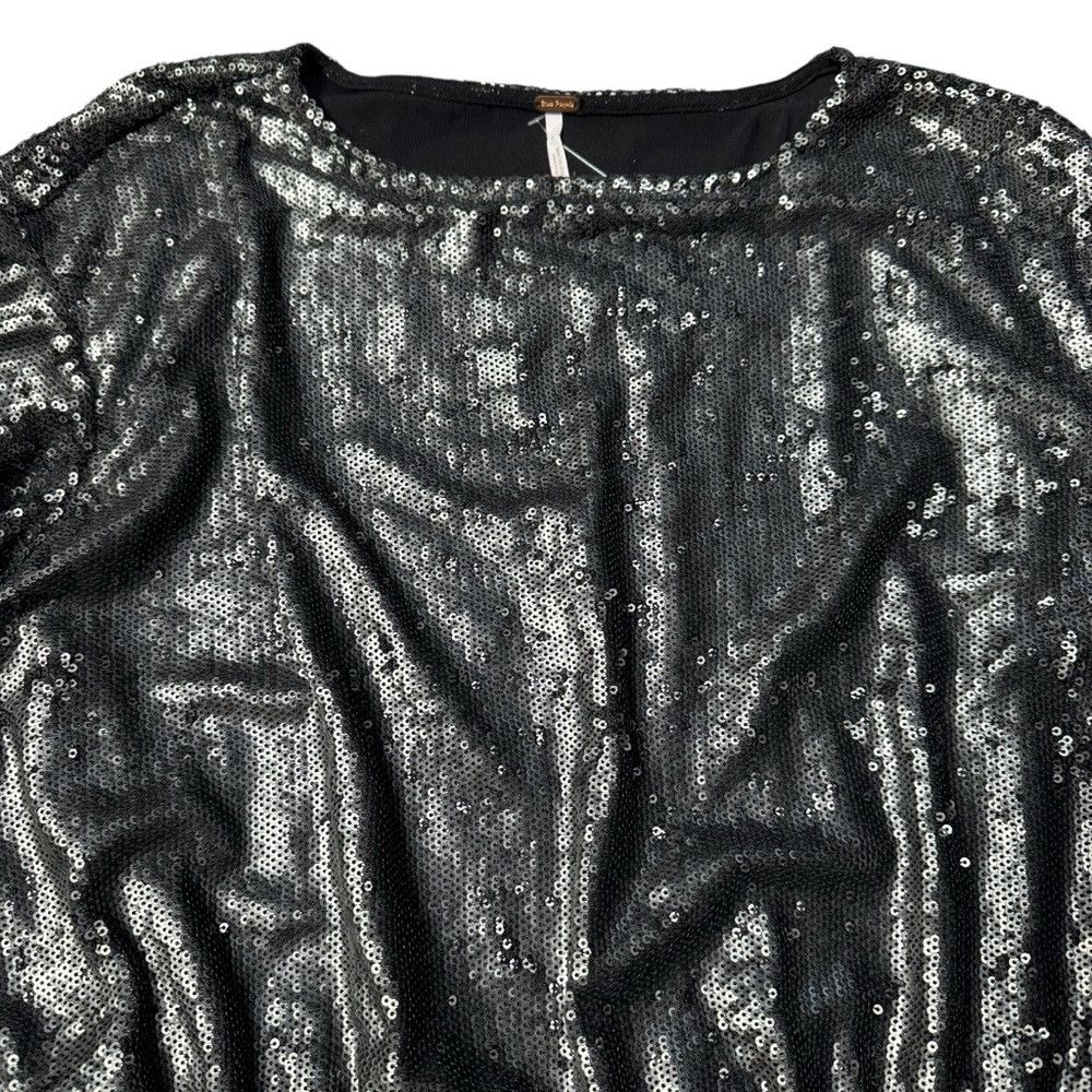 Free People Free People Manuka Sequin Mini Silver Dress Size XS Size XS / US 0-2 / IT 36-38 - 9 Thumbnail