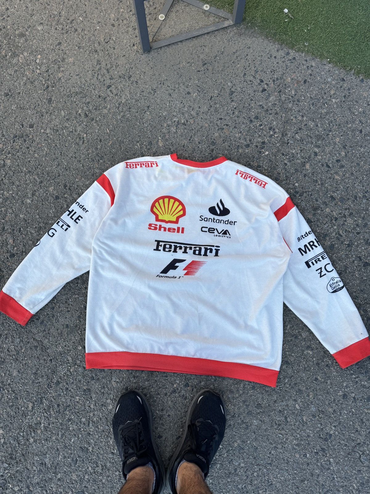 Ferrari Mens Vintage Ferrari Sweatshirt formula 1 racing jacket y2k Size US XL / EU 56 / 4 - 15 Thumbnail