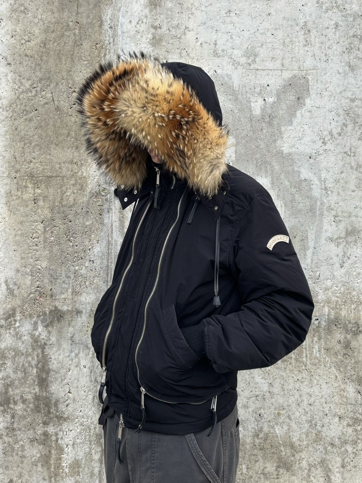 Dsquared2 F/W 2009 dsquared2 double zipper fur bomber Size US M / EU 48-50 / 2 - 5 Thumbnail