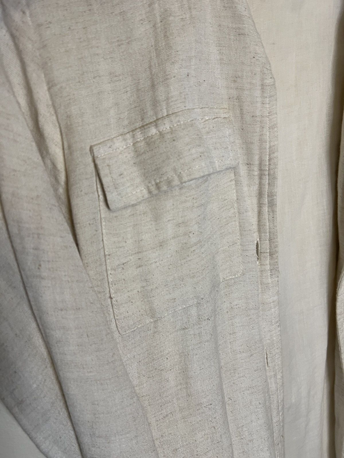 Other Womens Linen Button Dress wrap Size M / US 6-8 / IT 42-44 - 4 Thumbnail