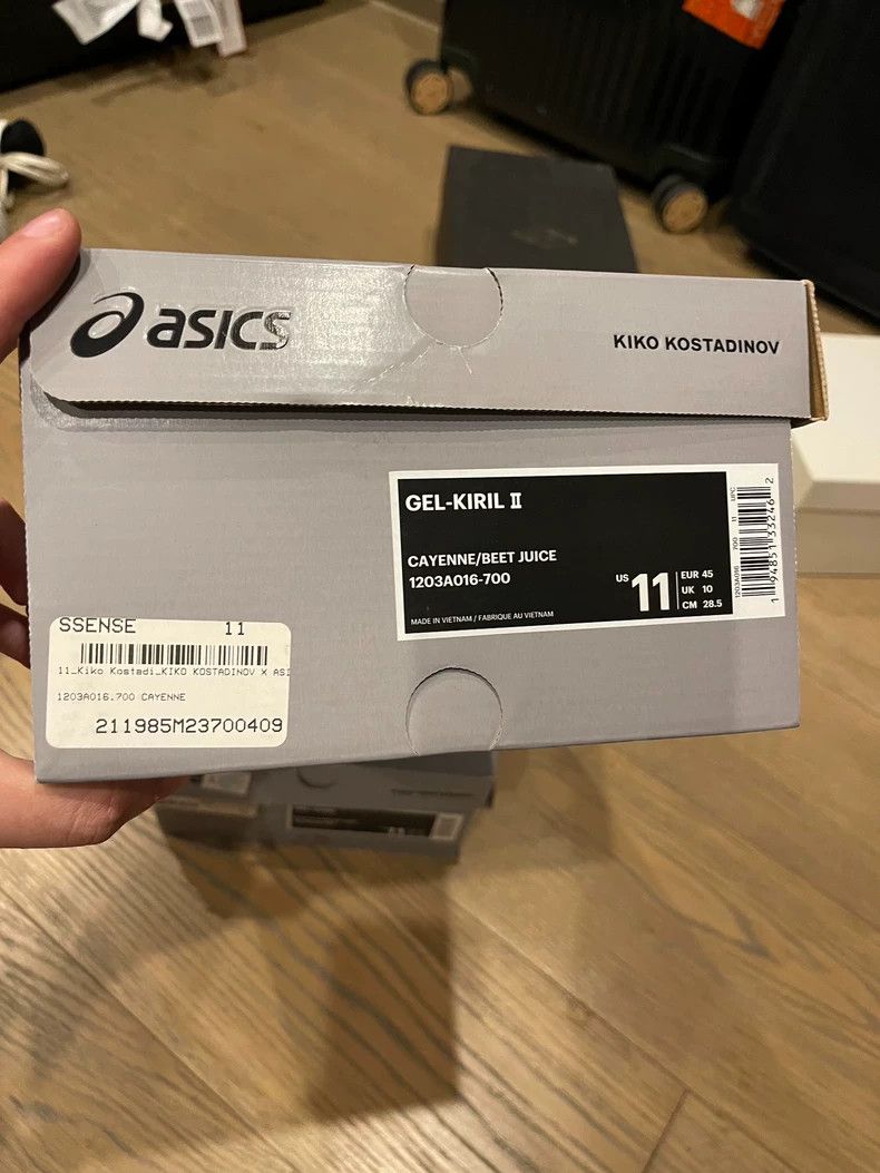 Kiko Kostadinov KIKO KOSTADINOV Asics Protoblast HN2-S Fashion Anti-slip W Size US 12 / EU 45 - 8 Thumbnail