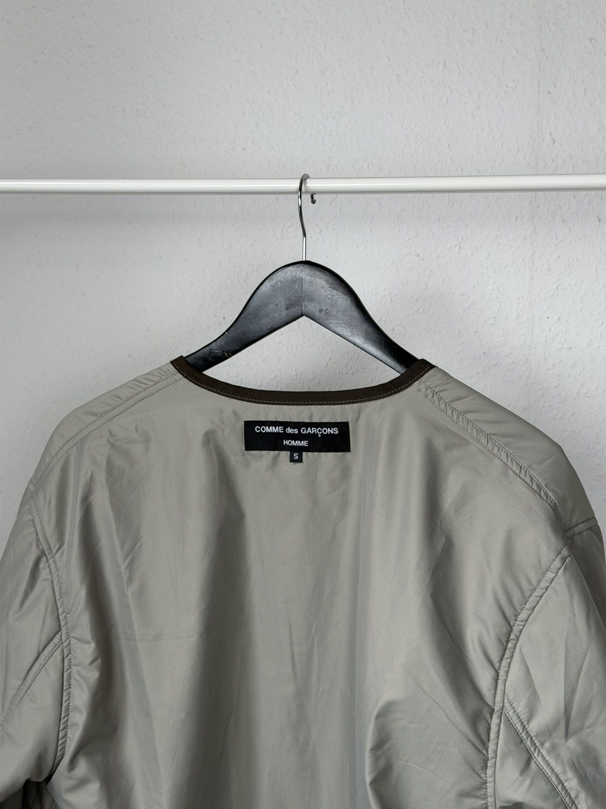 Comme des Garcons Homme Comme des Garçons Homme Olive Nylon Jacket L Lightweight Size US S / EU 44-46 / 1 - 18 Thumbnail