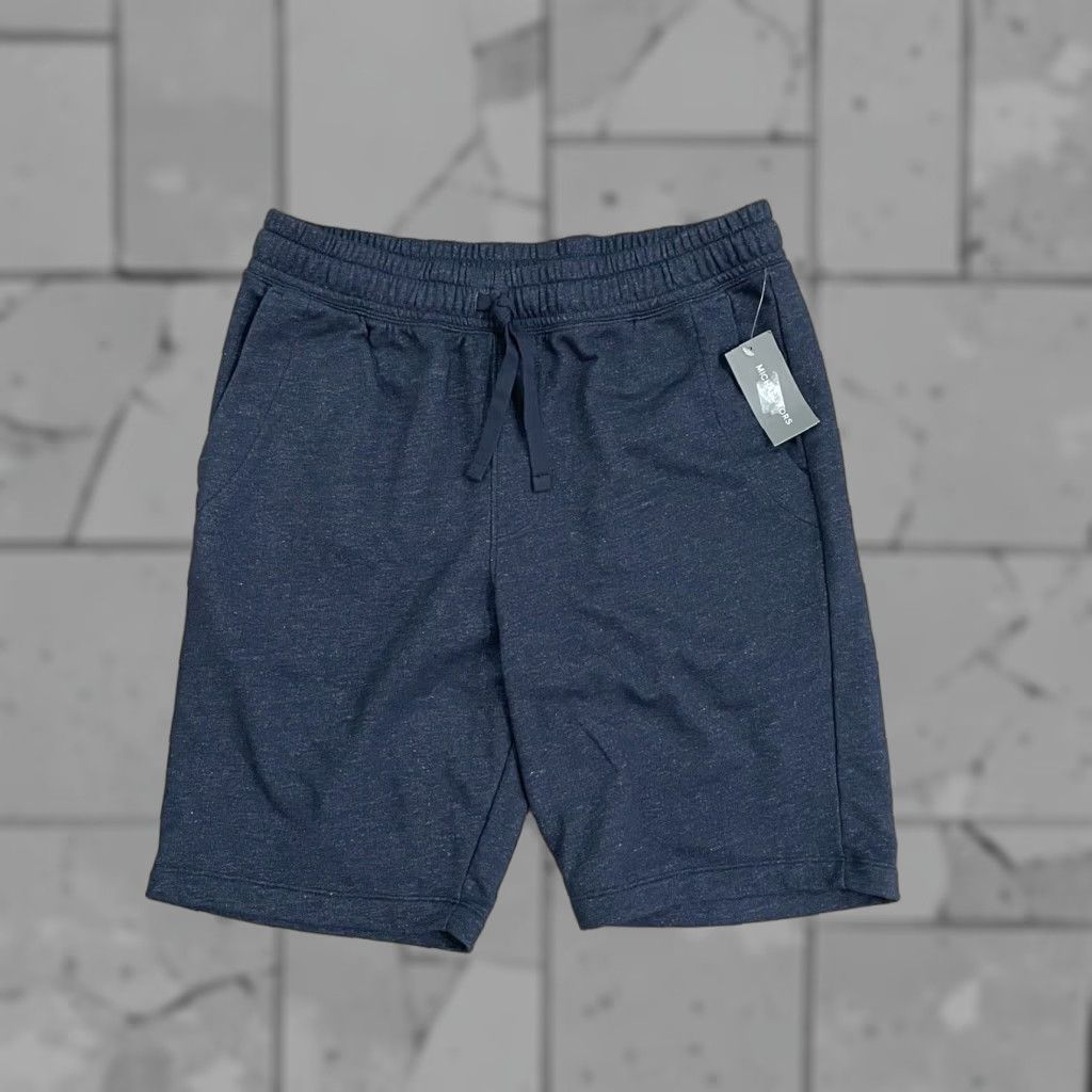 Michael Kors NWT Michael Kors Navy Blue Sweat Shorts Men’s Medium Size US 31 - 1 Thumbnail