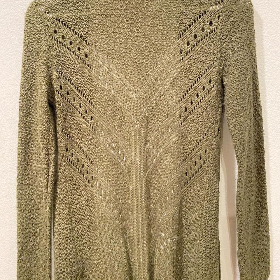 Arizona Jean Co. Arizona Jean Company Dark Green Knit Cardigan Size XS / US 0-2 / IT 36-38 - 5 Thumbnail