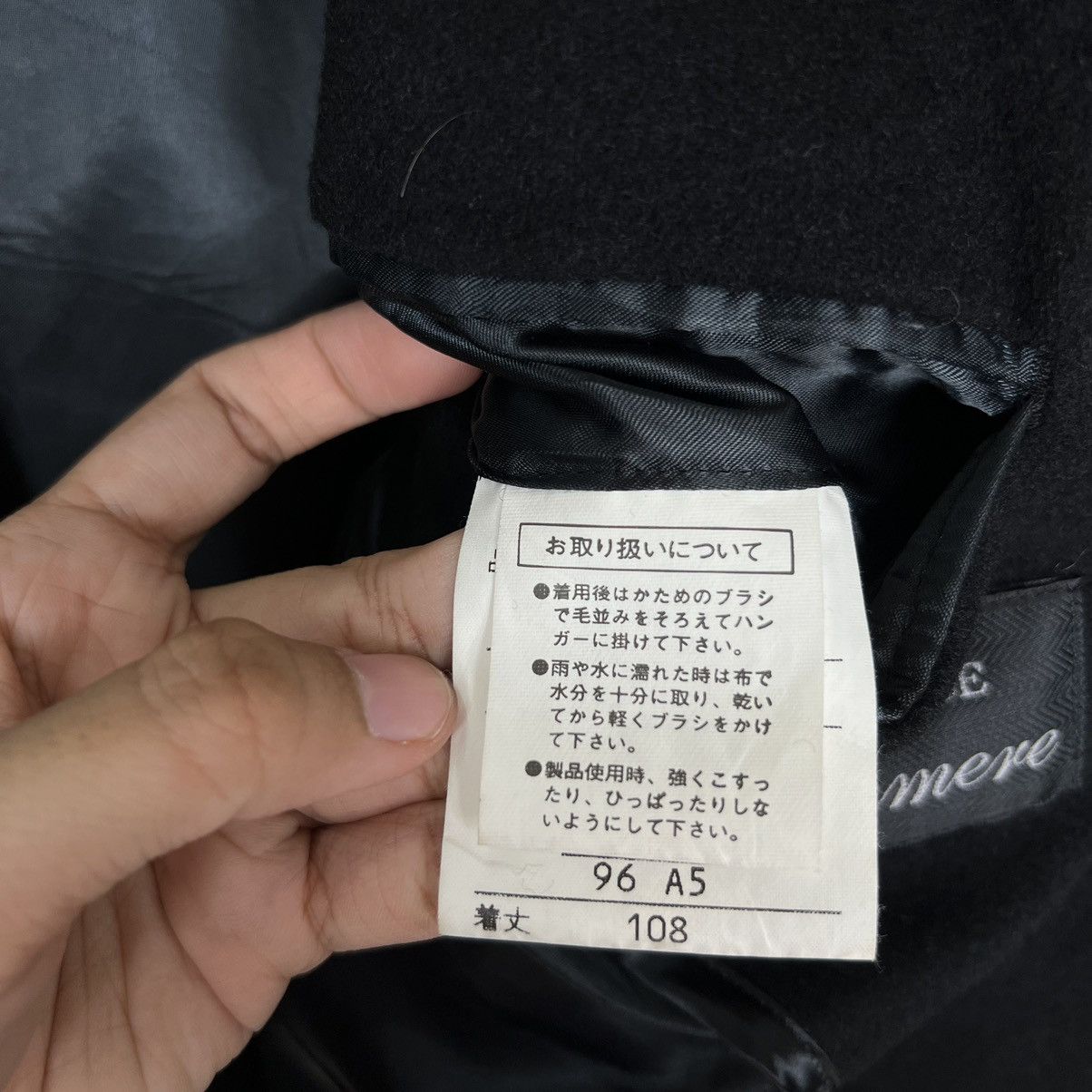 Other 🔥 BOLDFACE DOUBLE BREASTED CASHMERE OVERCOAT Size US L / EU 52-54 / 3 - 13 Thumbnail