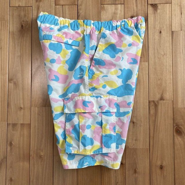 Bape BAPE Multi camo Nylon Cargo Shorts candy camo NIGO ★size M Size US 32 / EU 48 - 4 Thumbnail