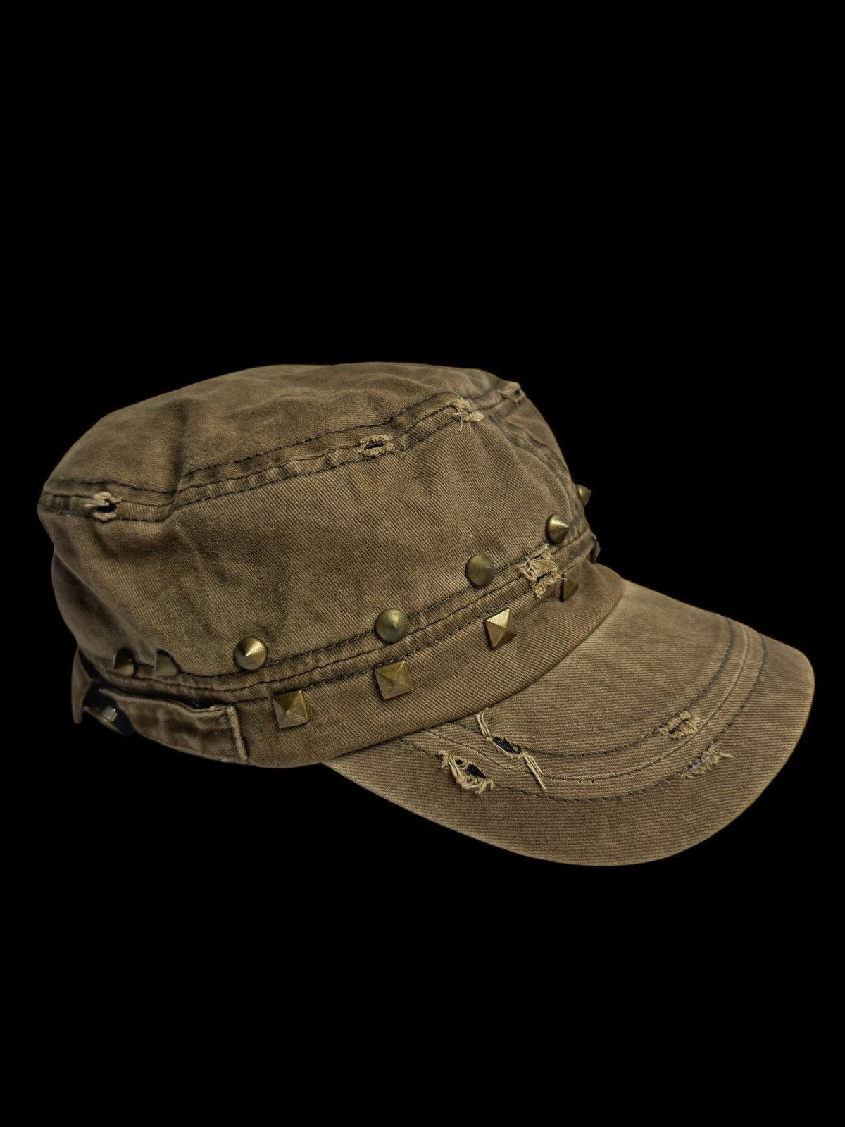 Beauty Beast × Hysteric Glamour × Japanese Brand Cadet Studded Distressed Hats Size ONE SIZE - 3 Thumbnail