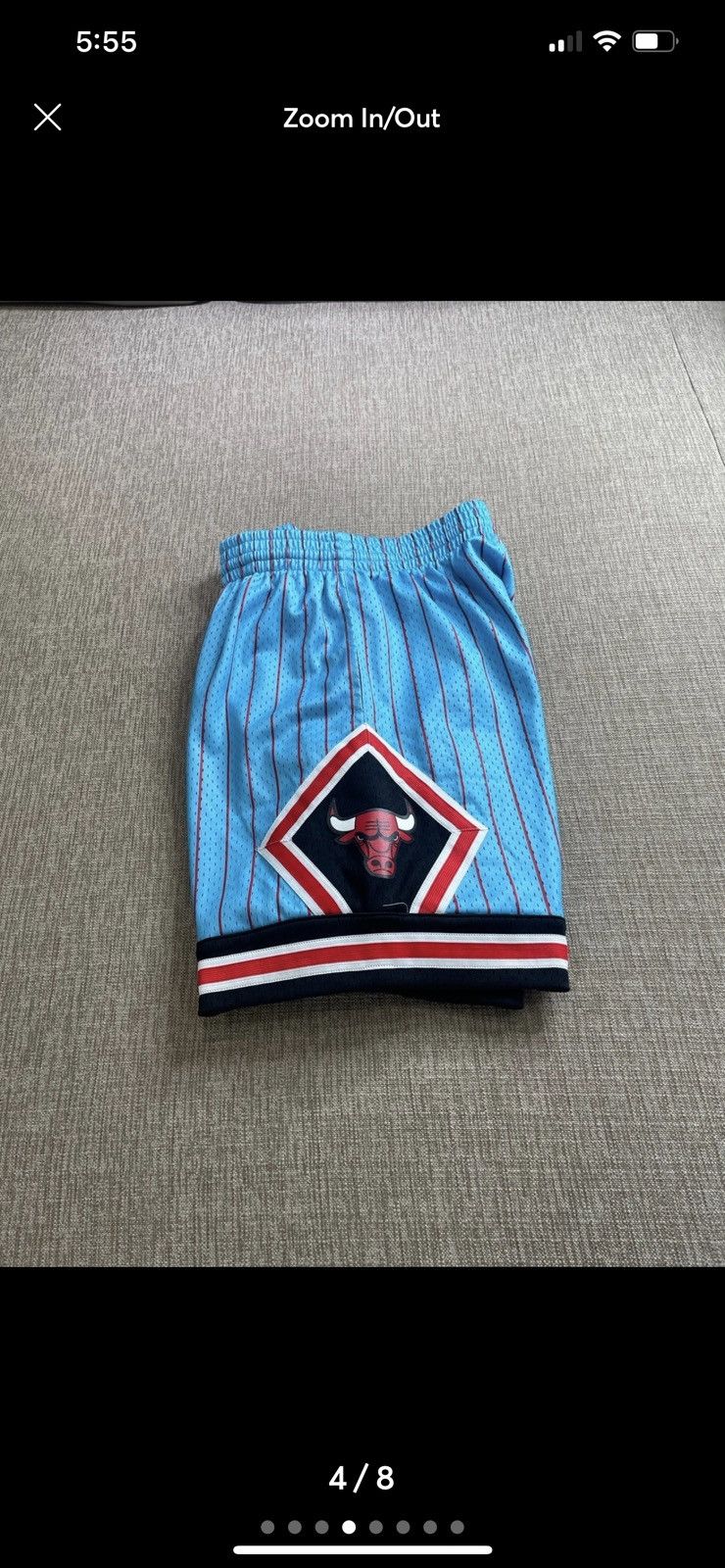 Mitchell & Ness Chicago Bulls Hardwood Classic Reload Swingman Shorts Size US 34 / EU 50 - 4 Thumbnail