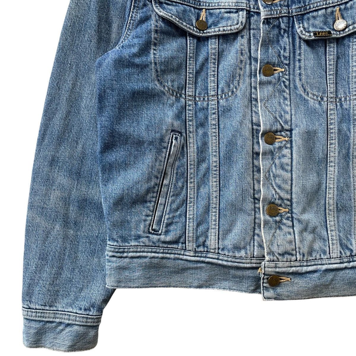 Lee 80s Vintage Lee Storm Riders - Blanket Lined Denim Trucker Size US M / EU 48-50 / 2 - 7 Thumbnail