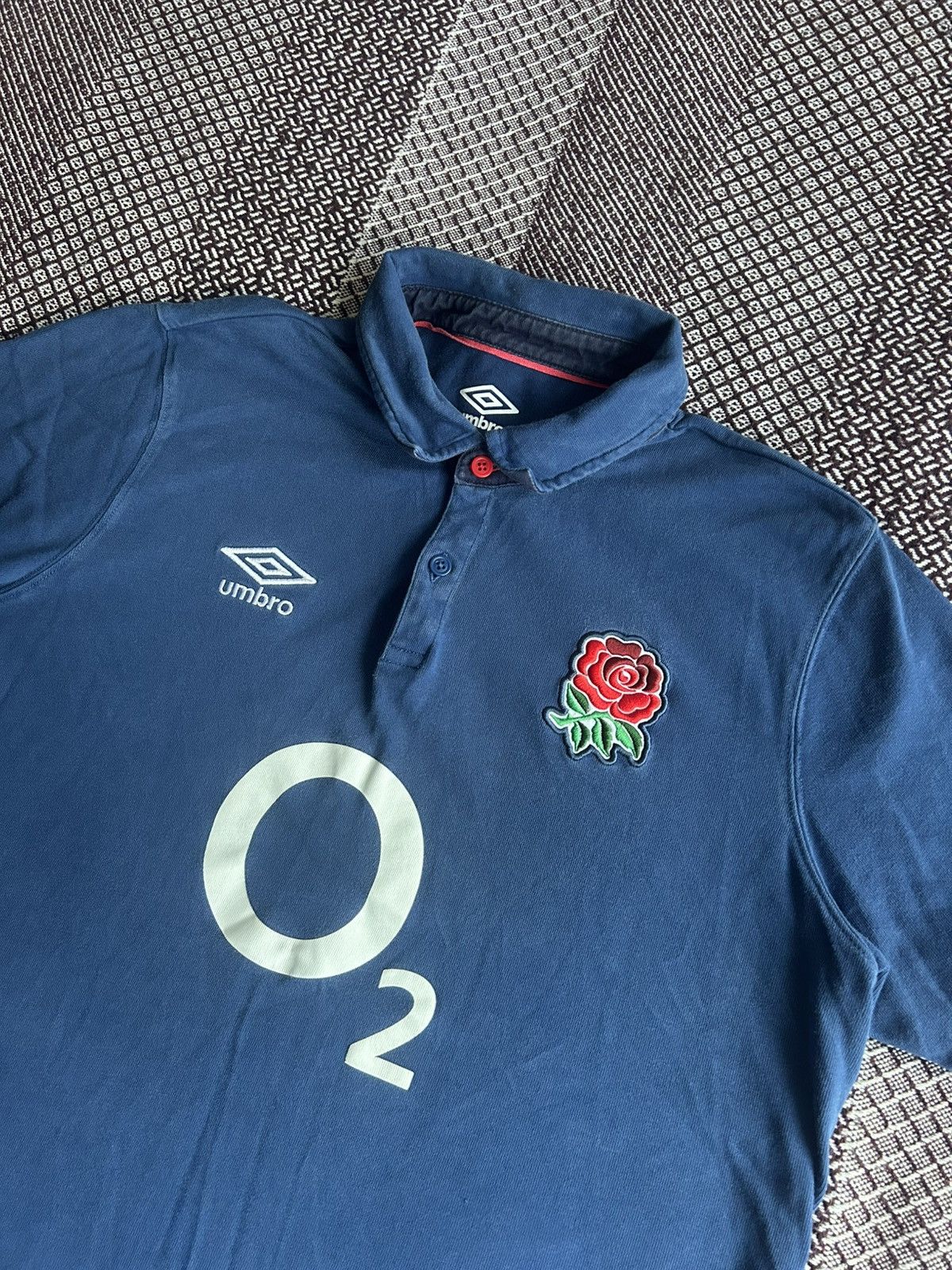 Umbro Umbro England League Rugby O2 Jersey Shirt Mens Size XL Size US XL / EU 56 / 4 - 4 Thumbnail