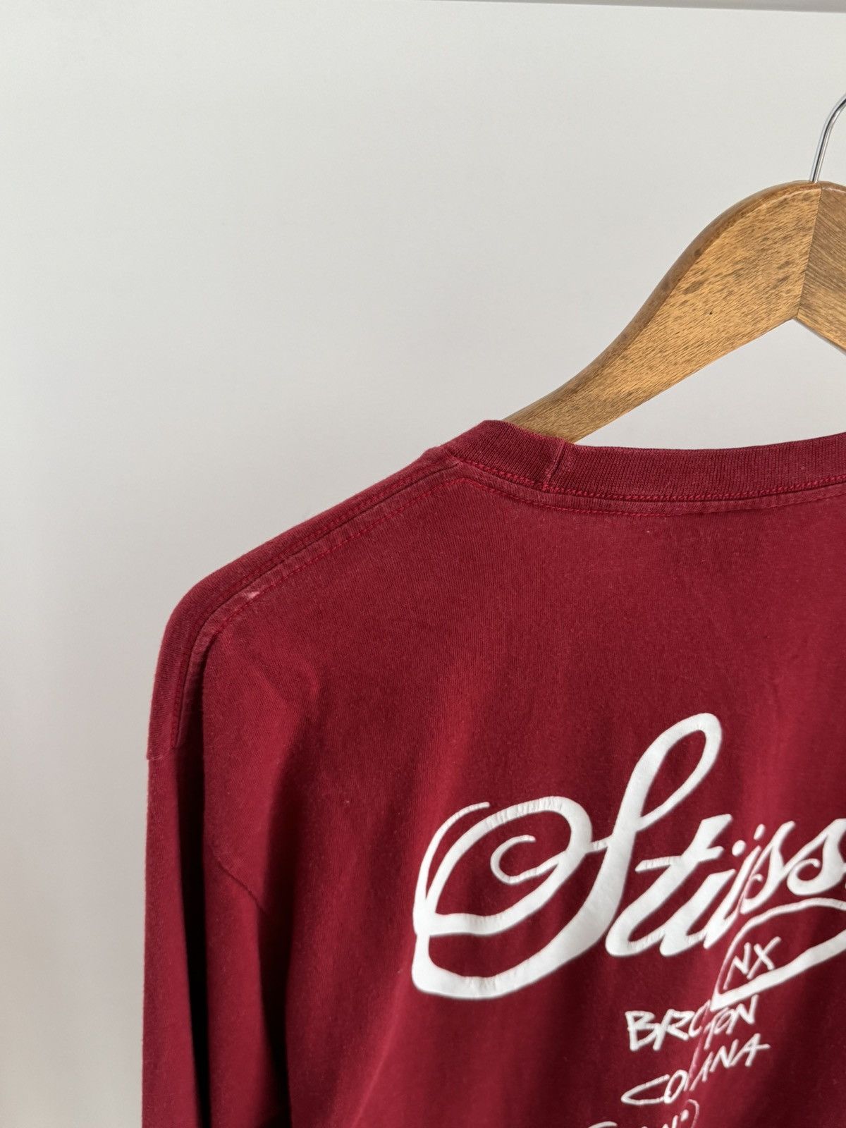 Stussy Stussy All Print Big Logo Long Sleeve Shirt Skate Men Size M Size US M / EU 48-50 / 2 - 8 Thumbnail