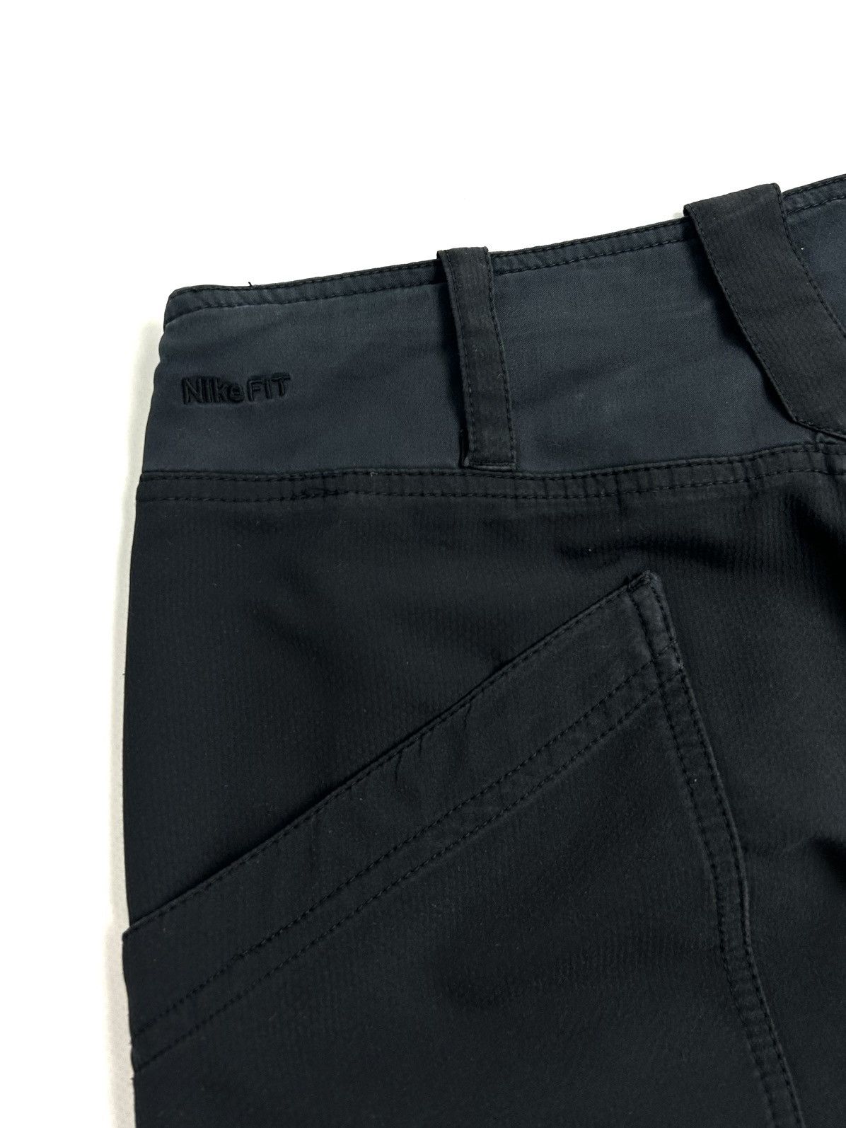 Nike Vintage Y2K Nike Baggy Fit Track Pants Nylon Black Women's M Size 30" / US 8 / IT 44 - 15 Thumbnail