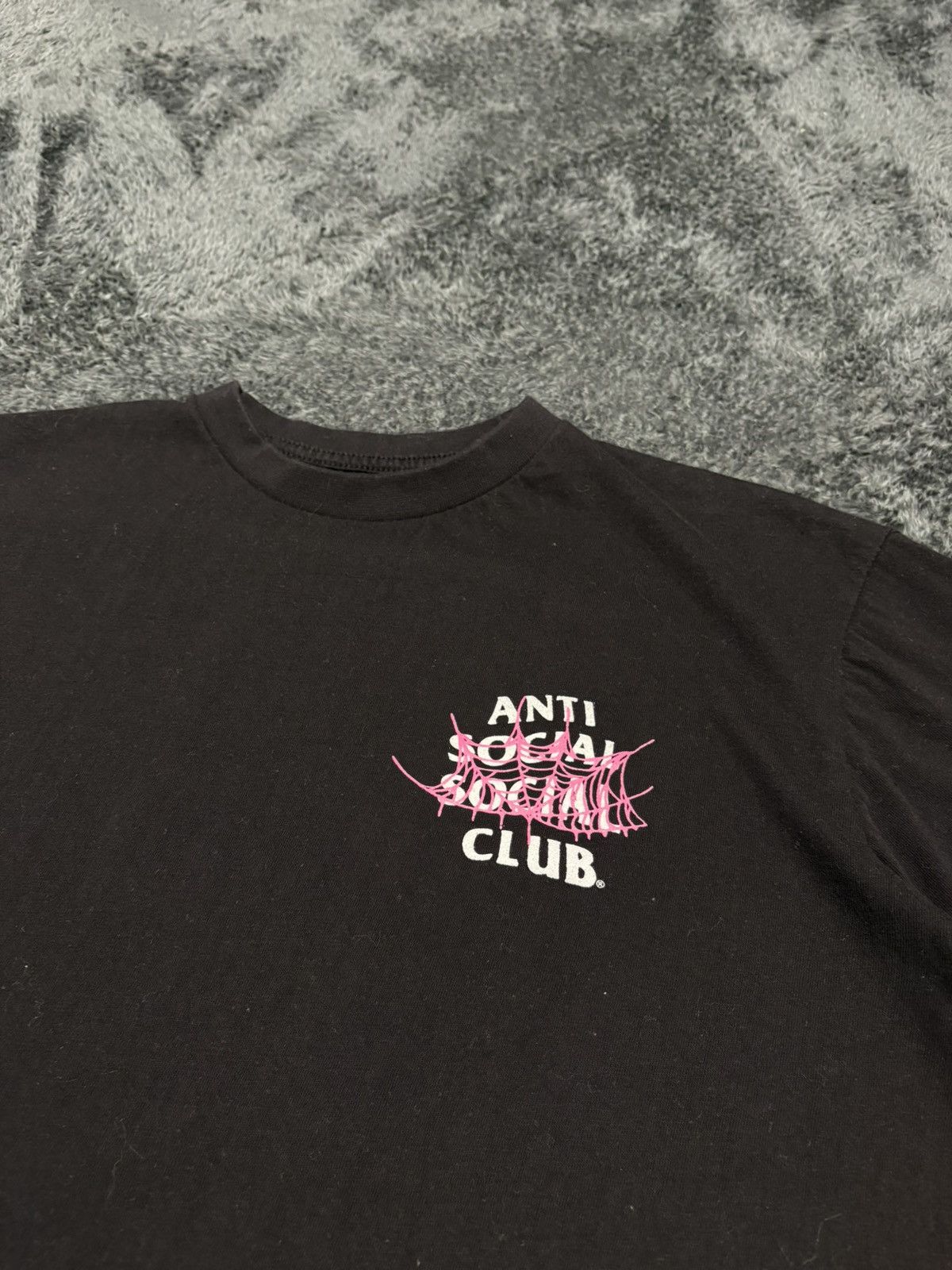 Anti Social Social Club Anti Social Social Club ASSC Spyder Net Big Logo Tee Size US M / EU 48-50 / 2 - 3 Thumbnail