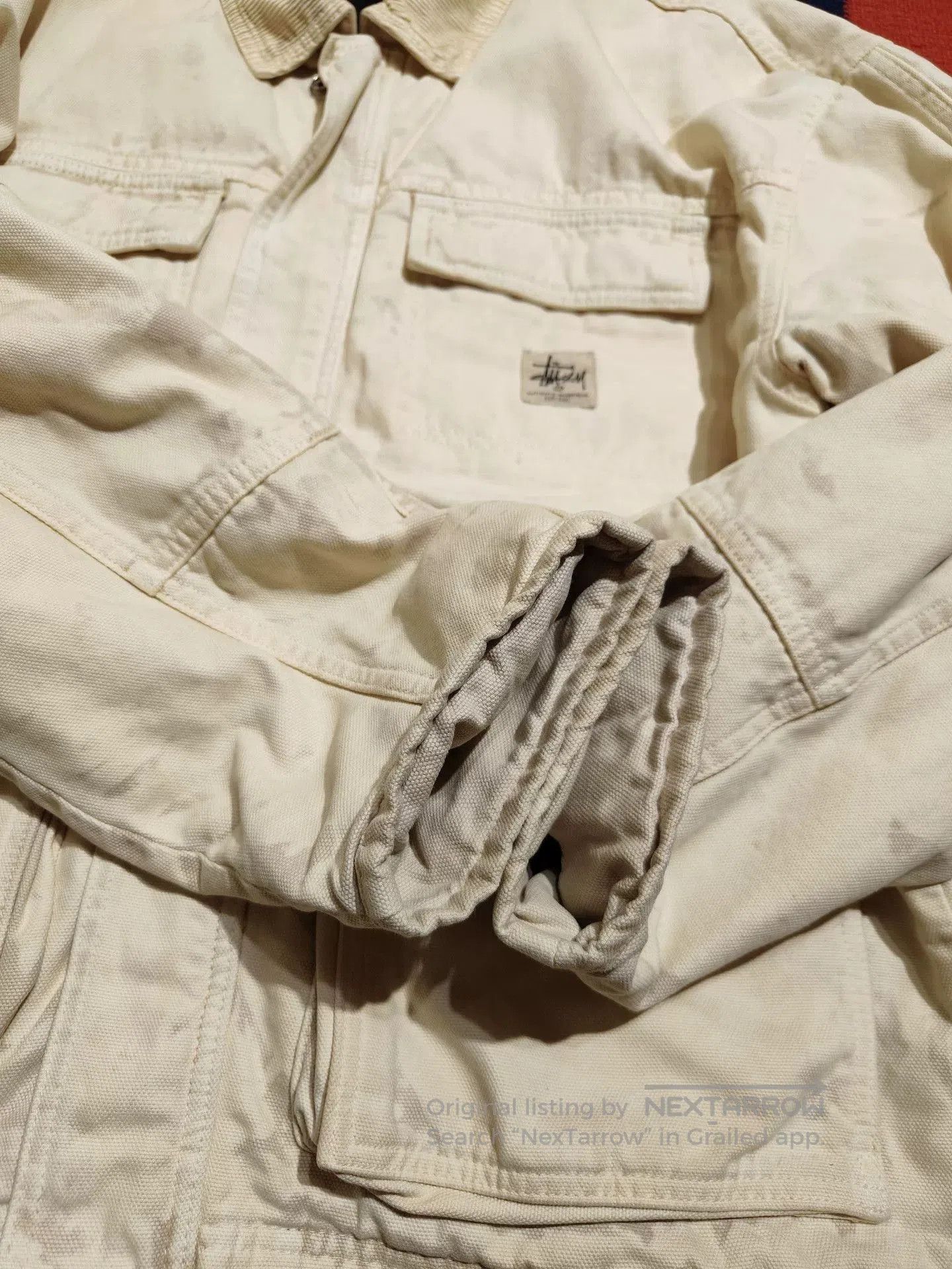 Stussy Stussy Spray Dye Canvas Work Jacket. Size US L / EU 52-54 / 3 - 6 Thumbnail