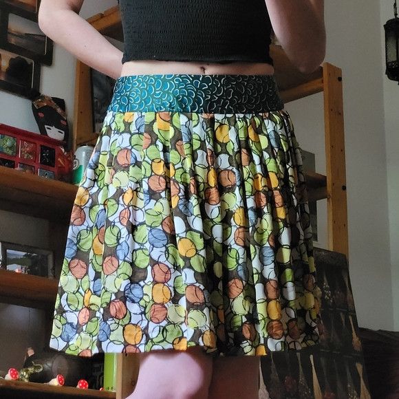 Custo Barcelona Custo Barcelona 100% Silk Polka Dot Mini Skirt - Size 36 Size 26" / US 2 / IT 38 - 7 Thumbnail