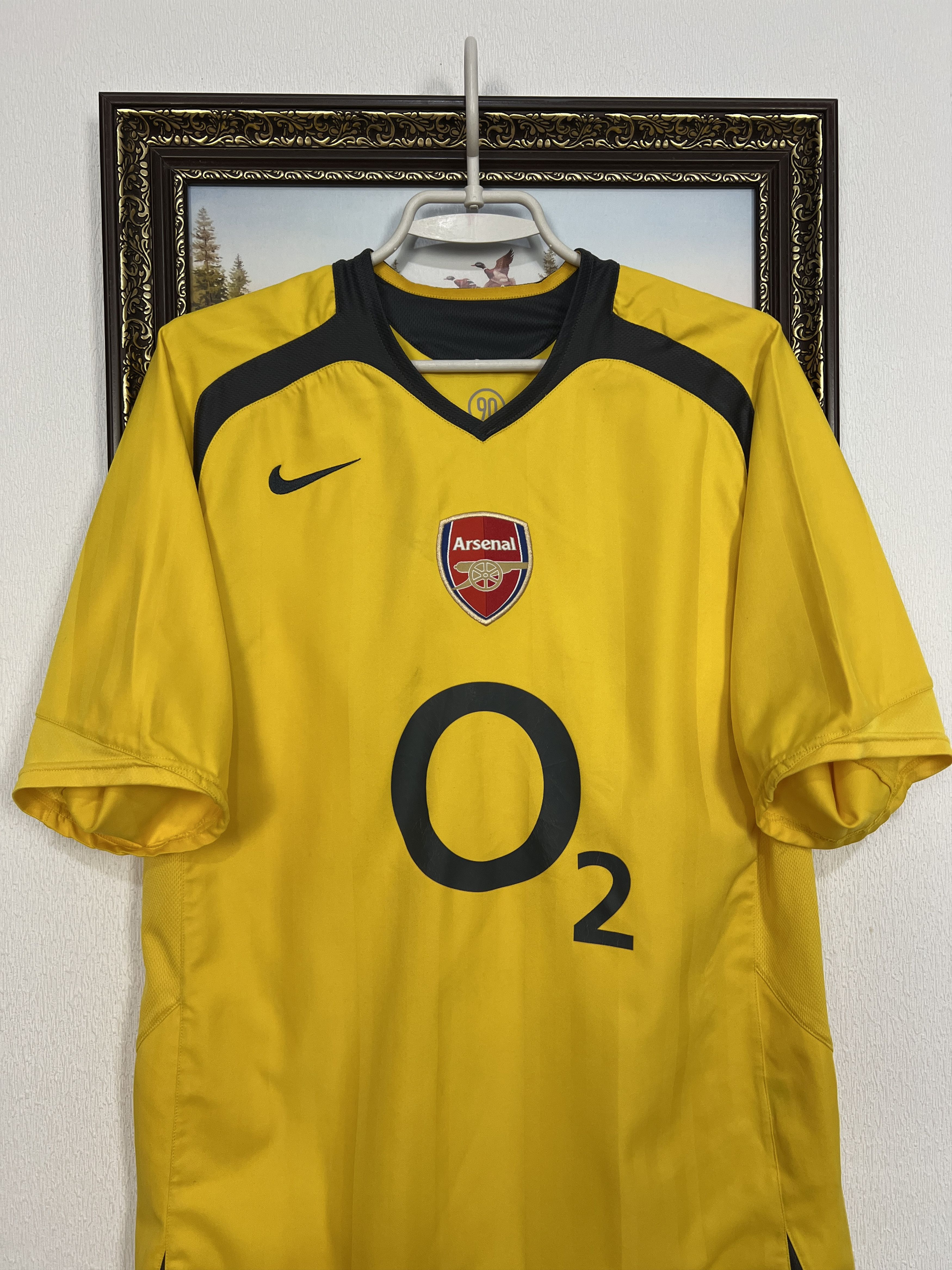Nike Arsenal Away football shirt Soccer Jersey Gunners Trikot Size US M / EU 48-50 / 2 - 2 Thumbnail