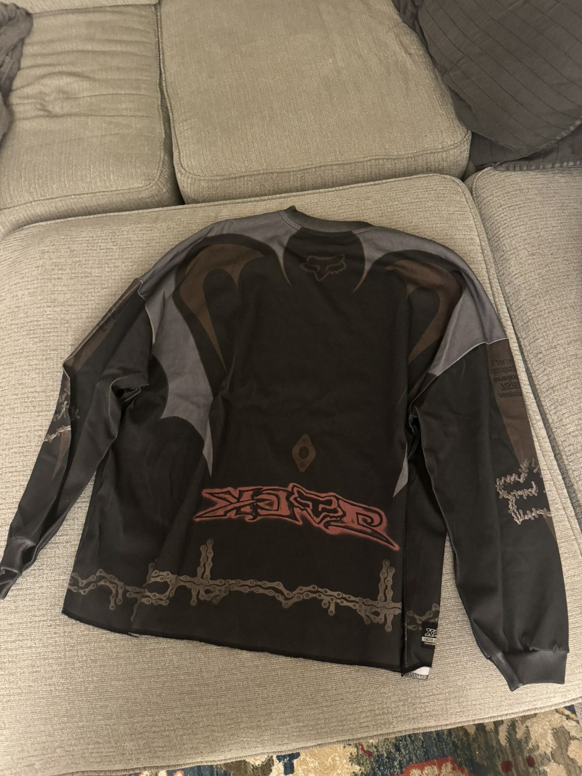 Travis Scott Travis Scott Cactuscon Exclusive Fox Motocross Long Sleeve Size US L / EU 52-54 / 3 - 2 Thumbnail