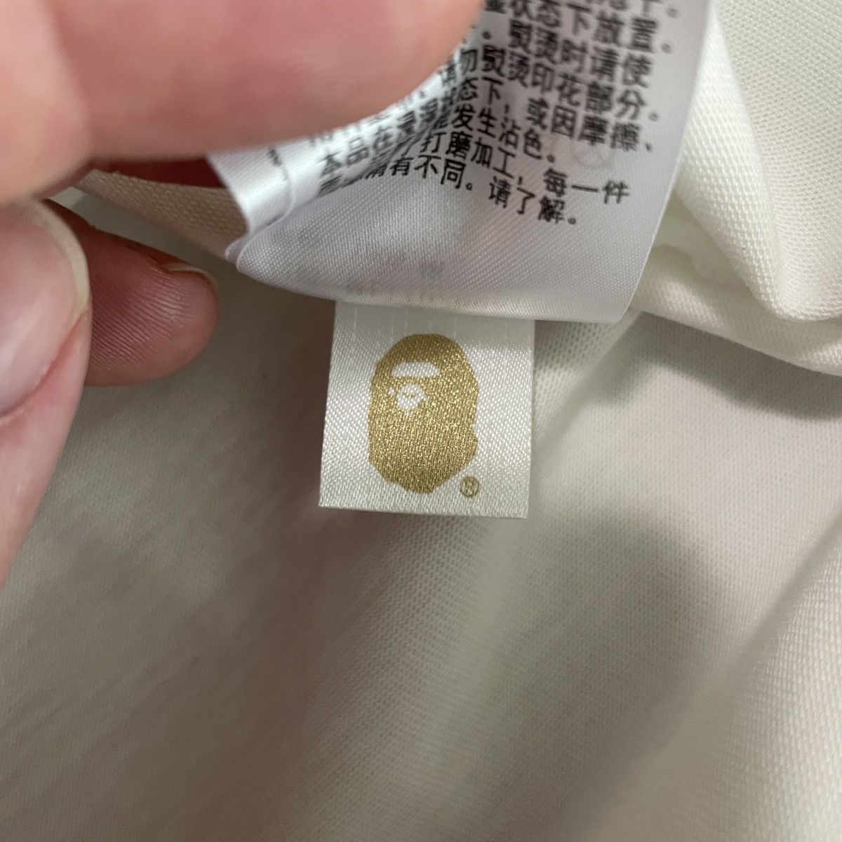 Bape BAPE Garment Dye Multi Logo Tee Relaxed Fit Medium Size US M / EU 48-50 / 2 - 5 Thumbnail