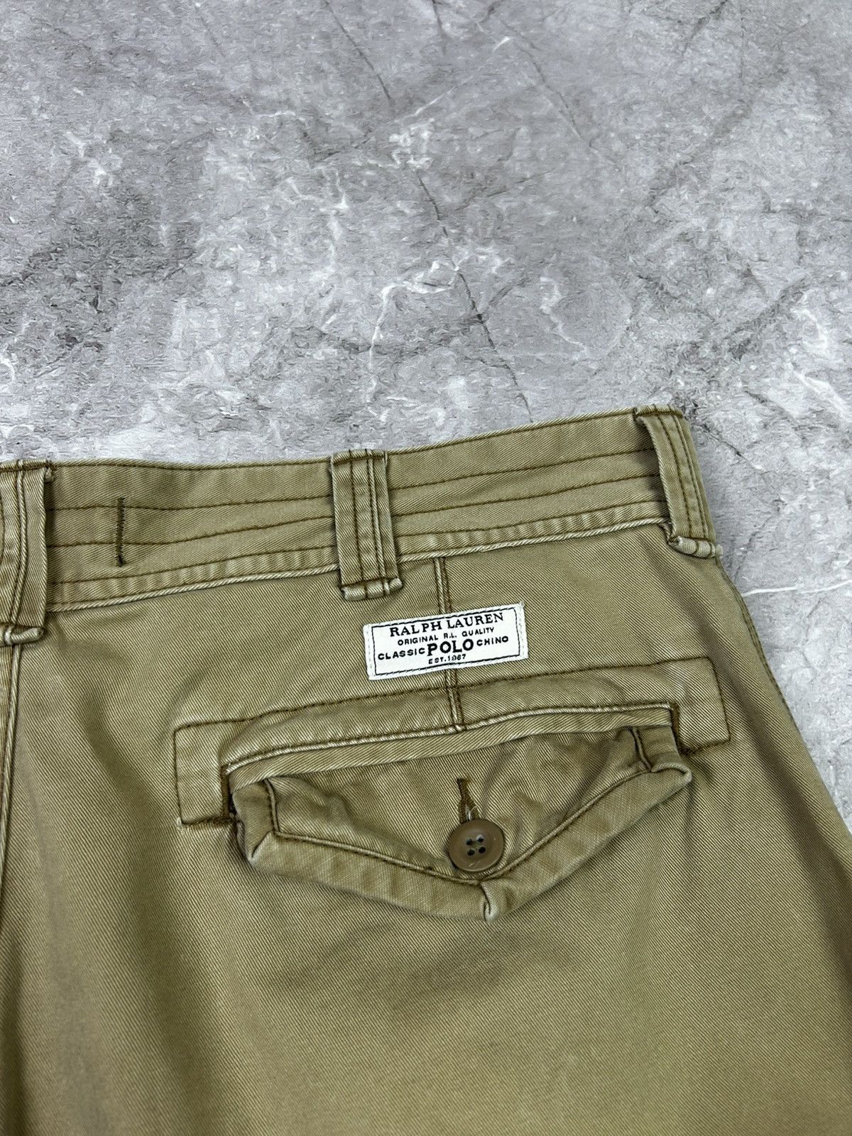 Polo Ralph Lauren × Vintage Vintage 90s Polo Ralph Lauren cargo shorts size 36 Size US 36 / EU 52 - 8 Thumbnail