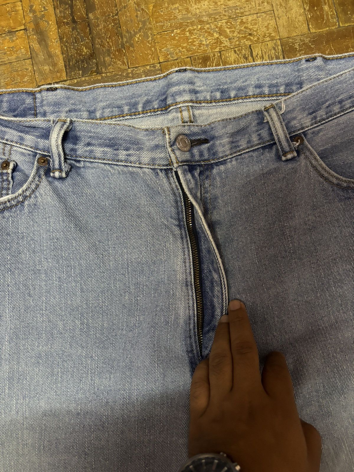 Jean × Levi's × Vintage Vintage Levis 560 Men Jeans (Size 42) Size US 42 / EU 58 - 4 Thumbnail