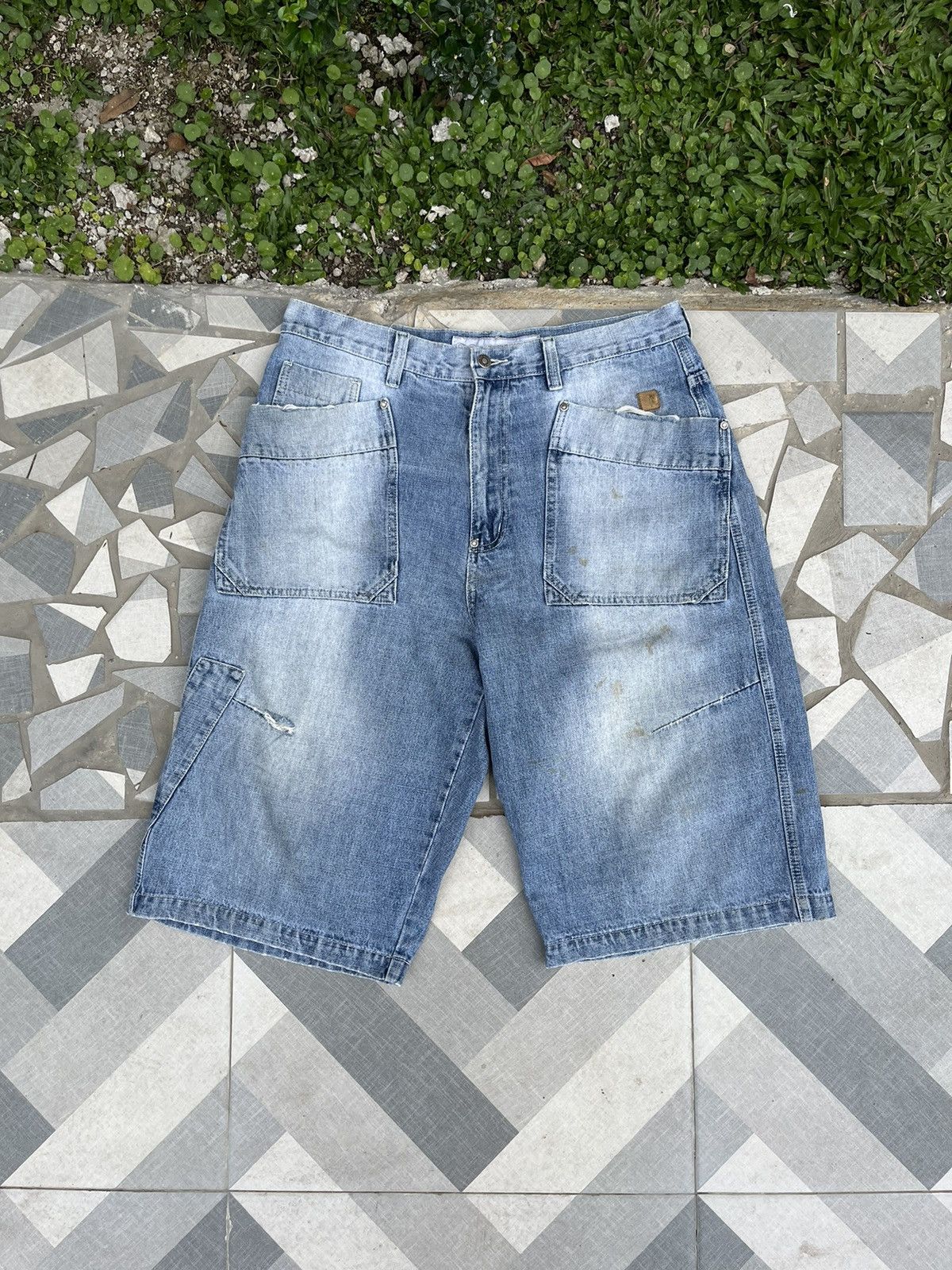Pelle Pelle Vintage Pelle Pelle Big Pocket Jorts Size US 36 / EU 52 - 2 Thumbnail
