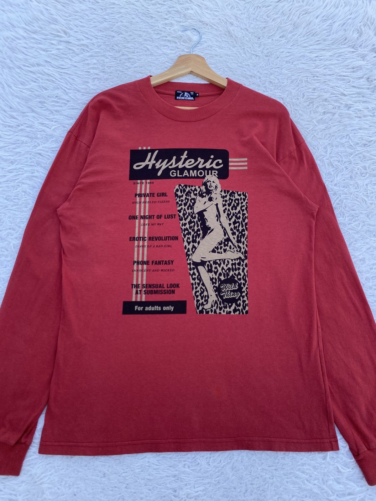 Hysteric Glamour Rare Vintage Hysteric Glamour Sexy Women Longsleeve Tshirt Size US M / EU 48-50 / 2 - 5 Thumbnail