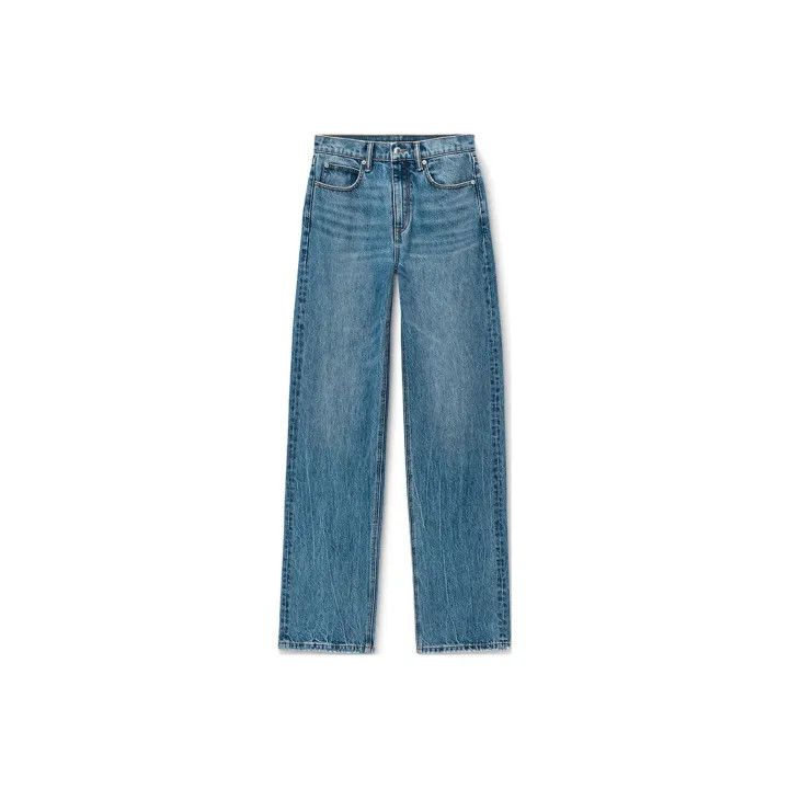 Alexander Wang Alexander Wang Casual Relaxed Denim Pants 0079 Size 25" / US 0 / IT 36 - 1 Thumbnail