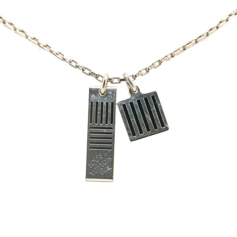 Louis Vuitton Louis Vuitton Louis Vuitton Collier Damier Colors Metal Necklace Metal Necklace M62490 DUTY FREE for USA Size ONE SIZE - 1 Thumbnail