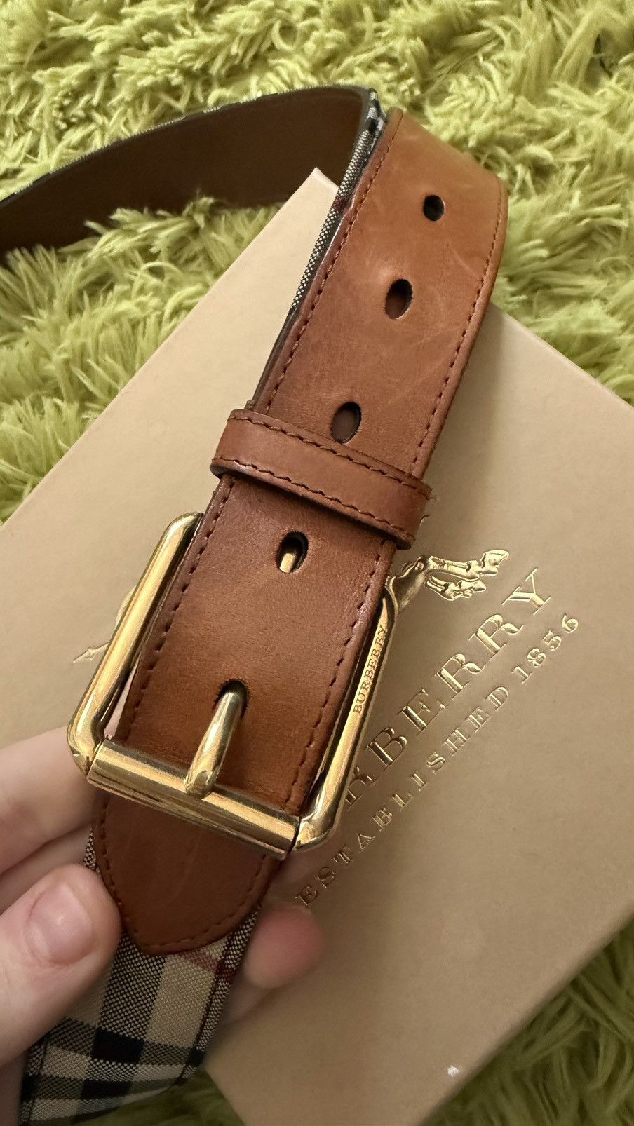 Burberry Burberry Belt Size 38 - 2 Thumbnail