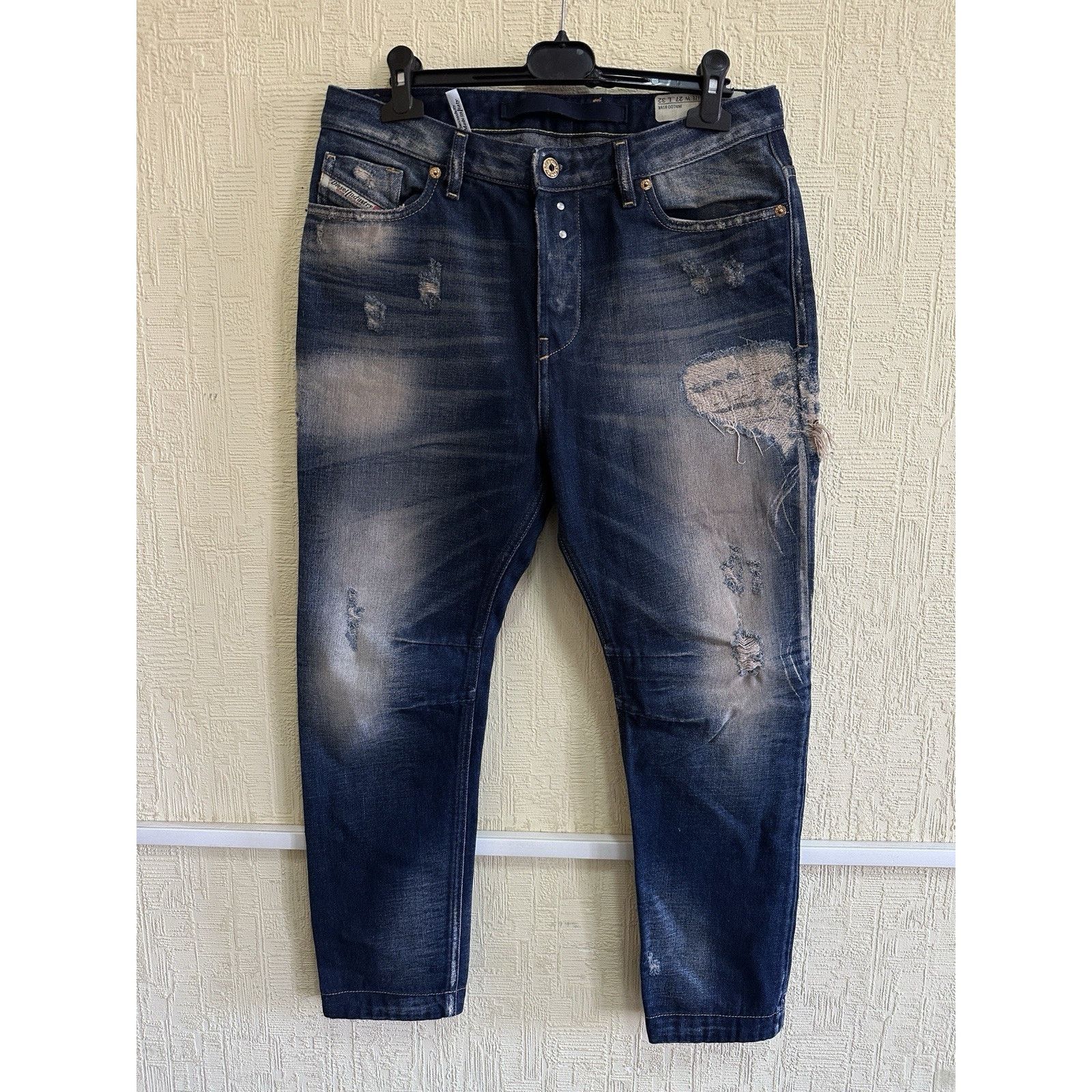 Diesel Diesel Women’s Wash Distressed StyleBoyfriend Denim Pants Size 27" / US 4 / IT 40 - 15 Thumbnail