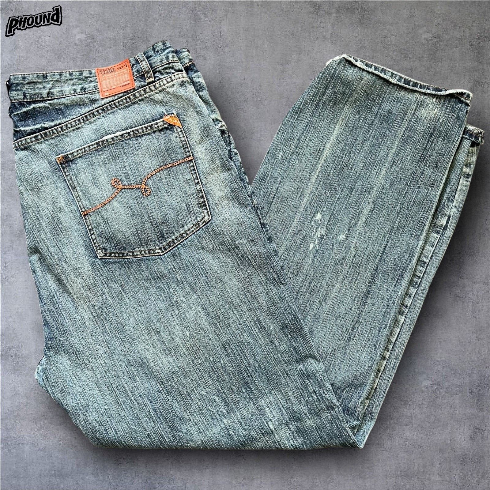 LRG Vtg Y2K Lifted Research Group LRG Jeans LR Geans Baggy 44x34 Size US 44 / EU 60 - 1 Thumbnail