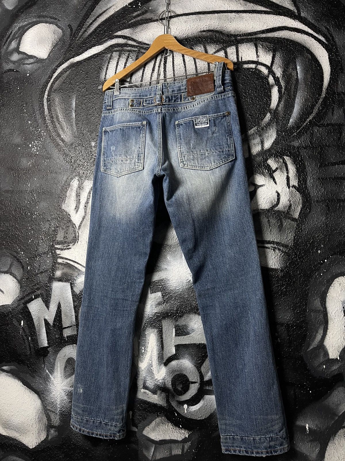 Superdry SuperDry Japanese Denim Dean Jeans Men’s Size W32 L32 Size US 33 - 1 Thumbnail