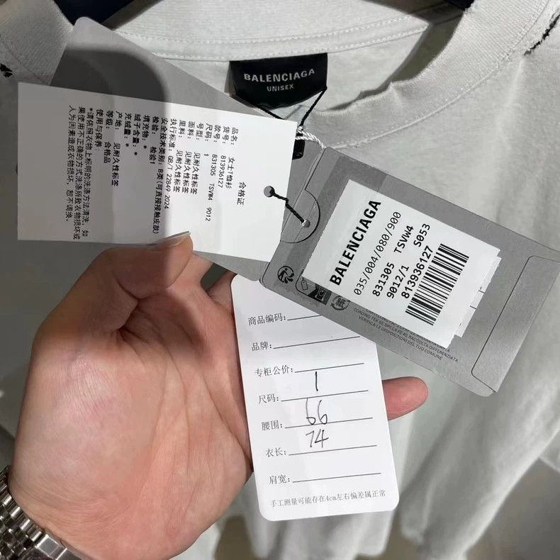Balenciaga Balenciaga Fensanskrit logo full back graffiti Size US S / EU 44-46 / 1 - 6 Thumbnail