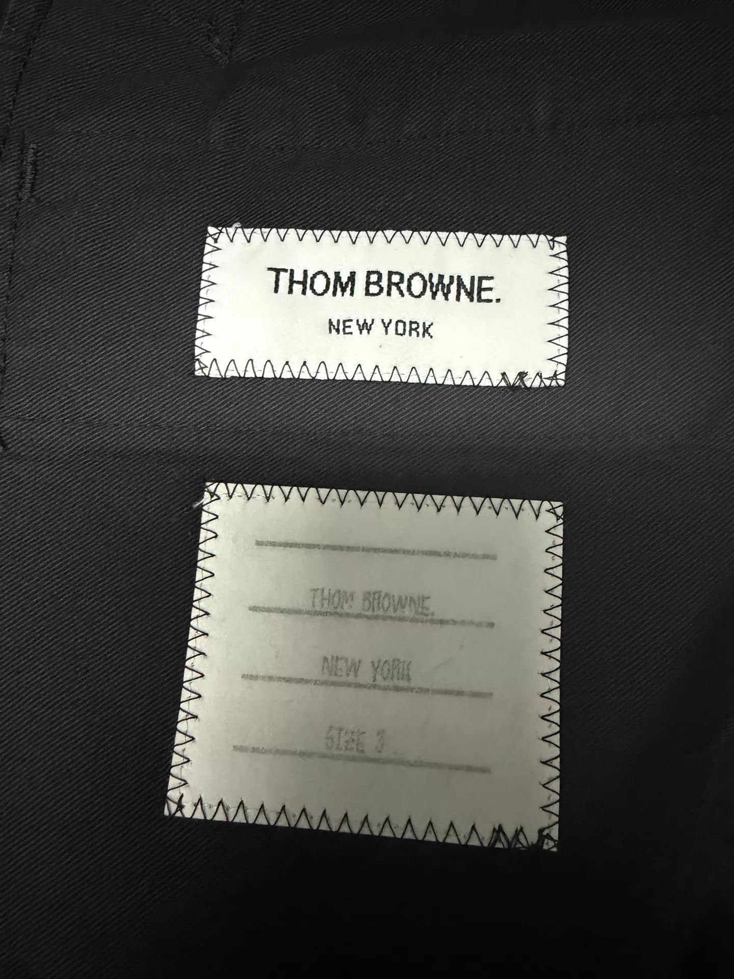 Thom Browne Thom Browne Men's Charcoal Black Wool Suit Shorts 3 Size US 34 / EU 50 - 4 Thumbnail