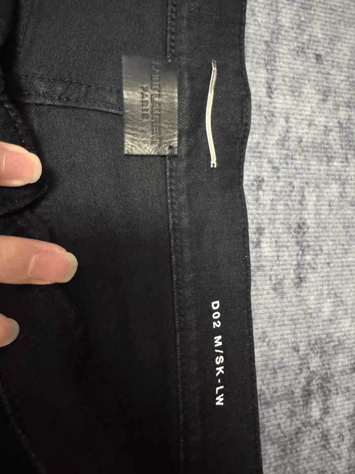 Saint Laurent Paris Saint Laurent Paris 22AW Elastic Denim-2508 Size US 36 / EU 52 - 6 Thumbnail