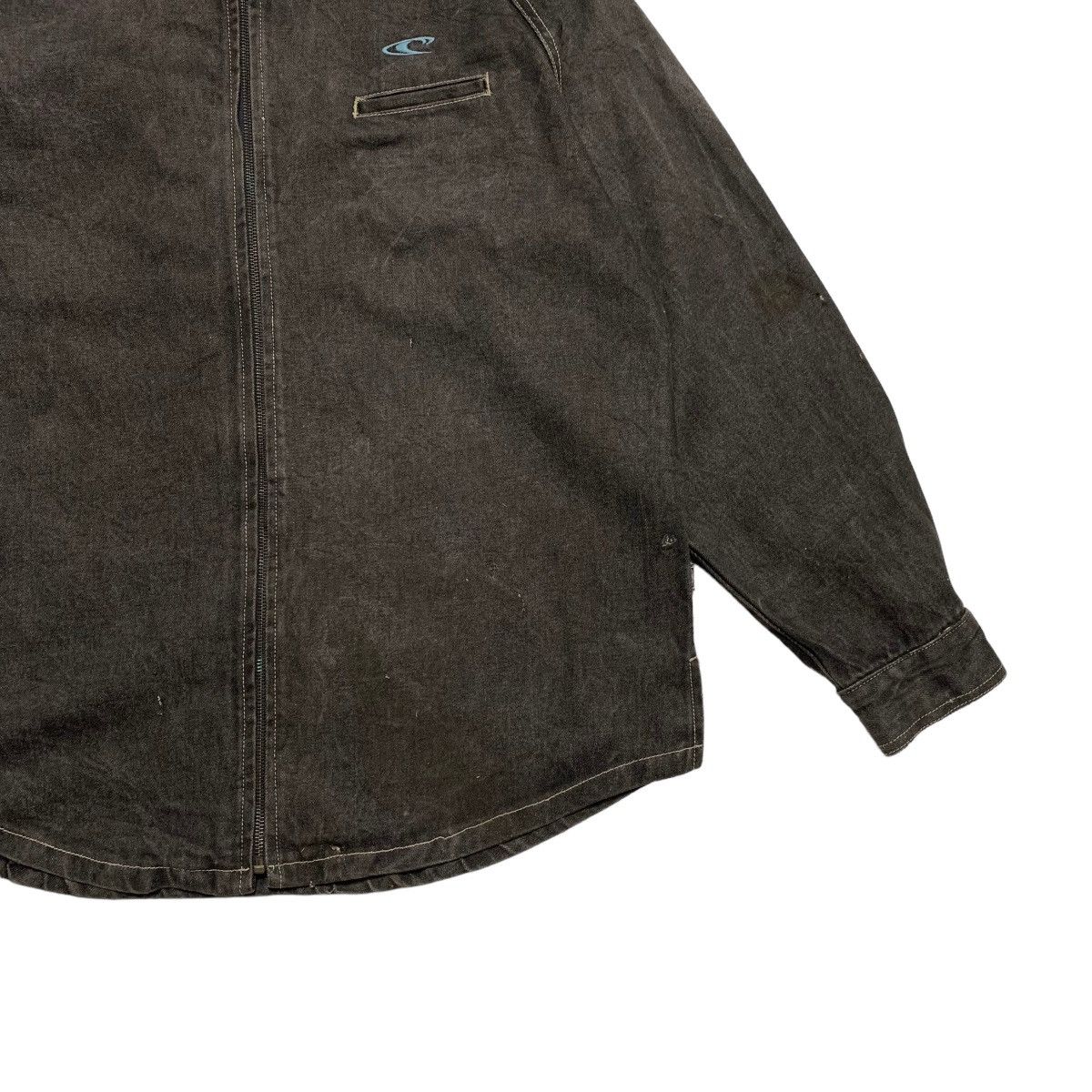 O'Neill Vintage Oneil Zipper Denim Jacket Size US L / EU 52-54 / 3 - 3 Thumbnail