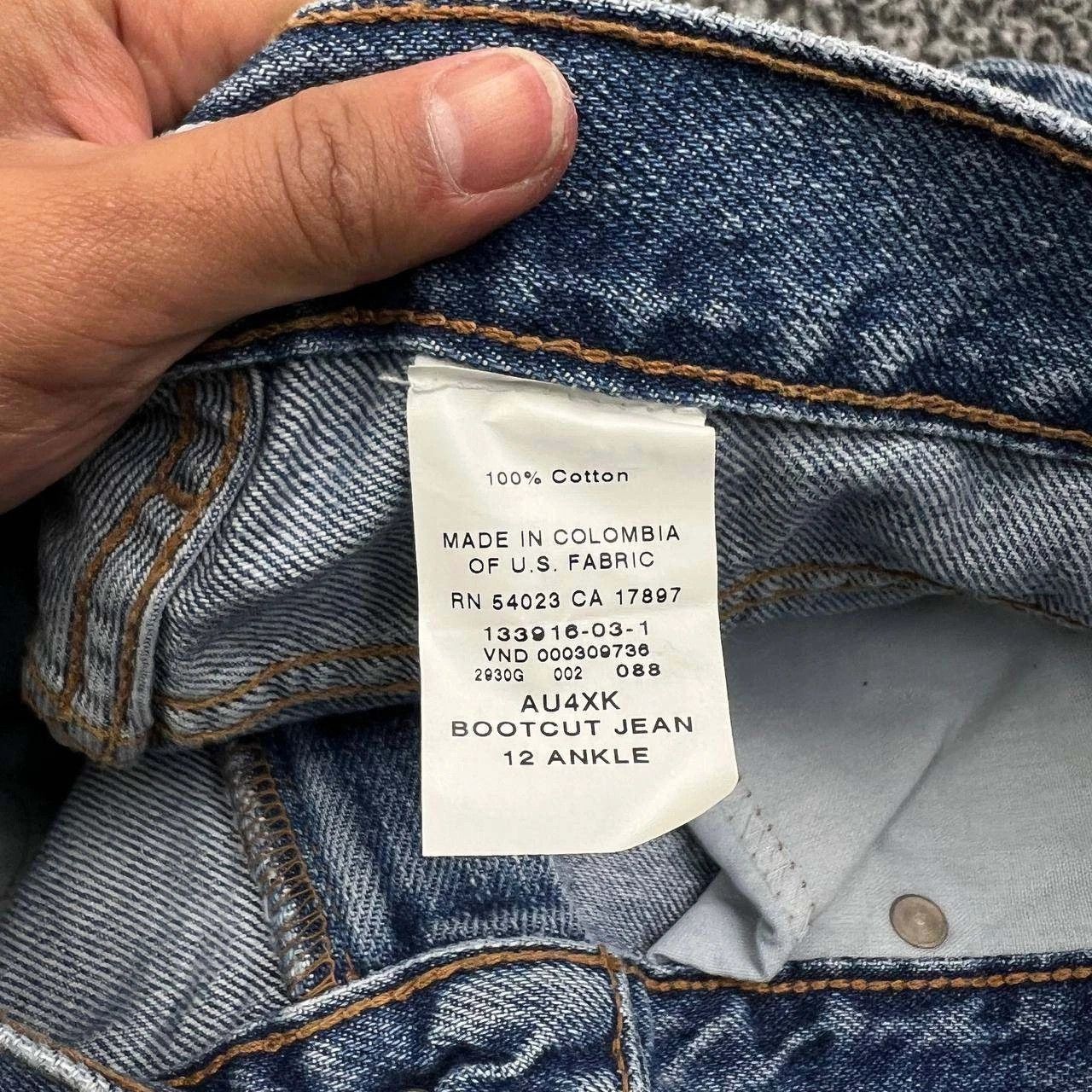 Old Navy Old Navy Ankle Jeans 12 Bootcut Denim Cotton 36x31 Y2K Size 36" / US 14 / IT 50 - 8 Thumbnail