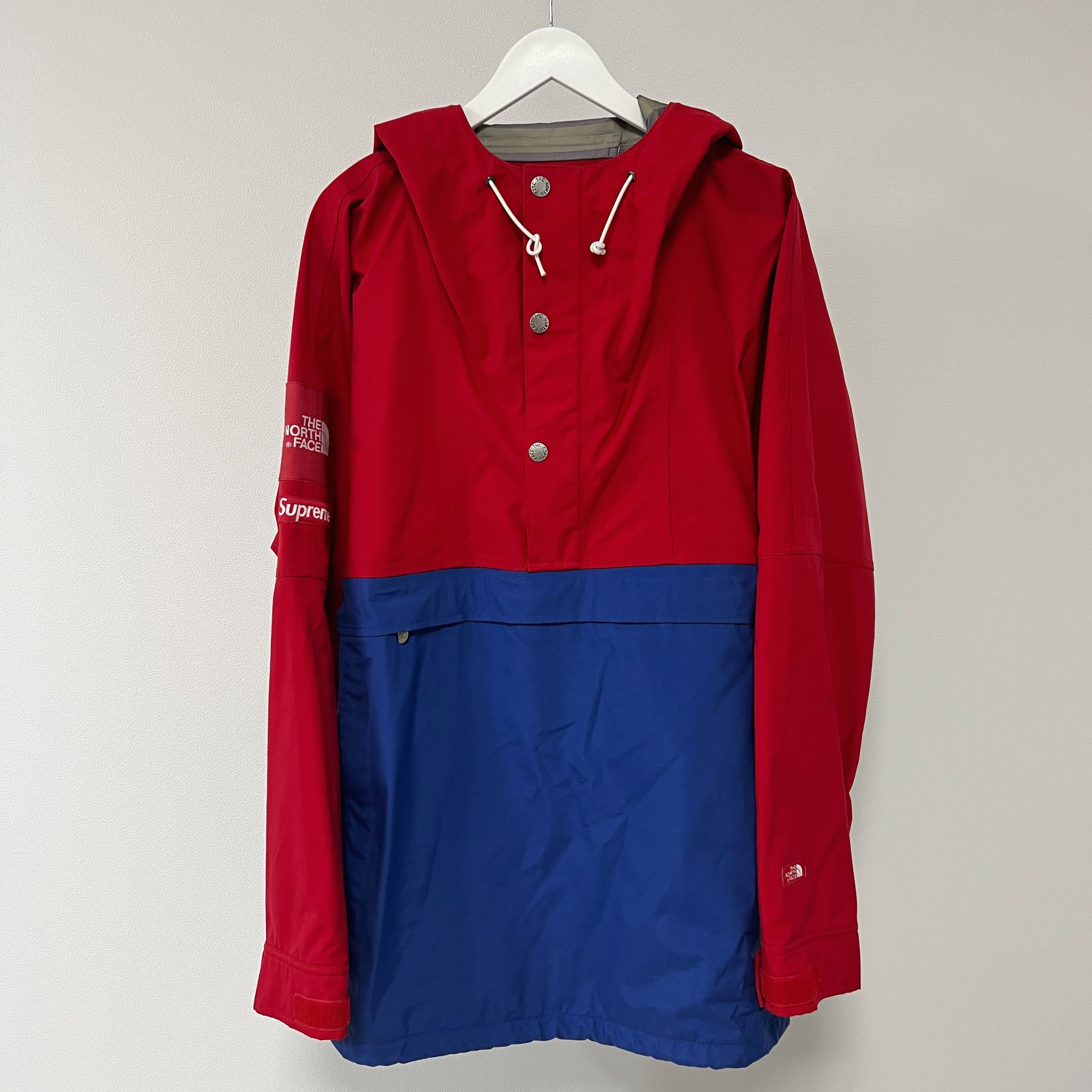 Supreme The North Face SS10 Expedition Pullover Red Blue
