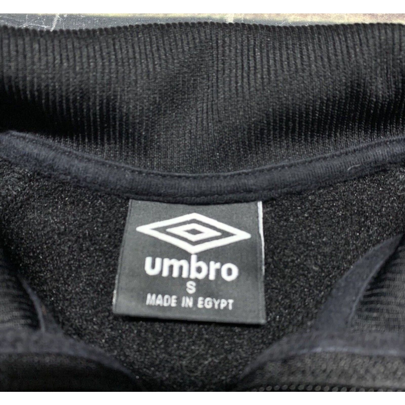 Umbro Umbro Track Jacket Women's Size S Black Full Zip Activewear Athleisure Size S / US 4 / IT 40 - 3 Thumbnail