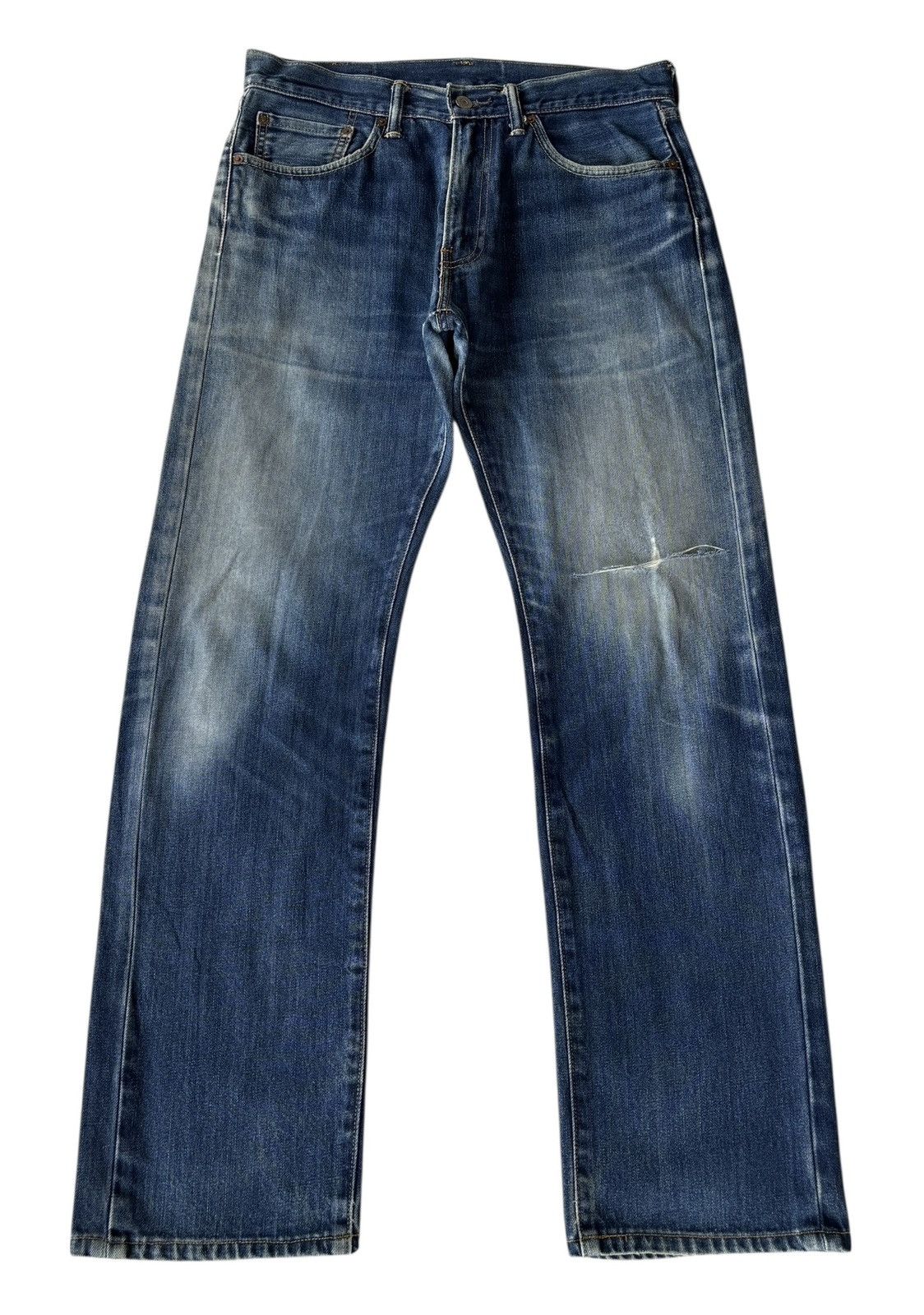 If Six Was Nine Vintage Levis 505 Distressed Denim Jeans Size US 32 / EU 48 - 1 Thumbnail