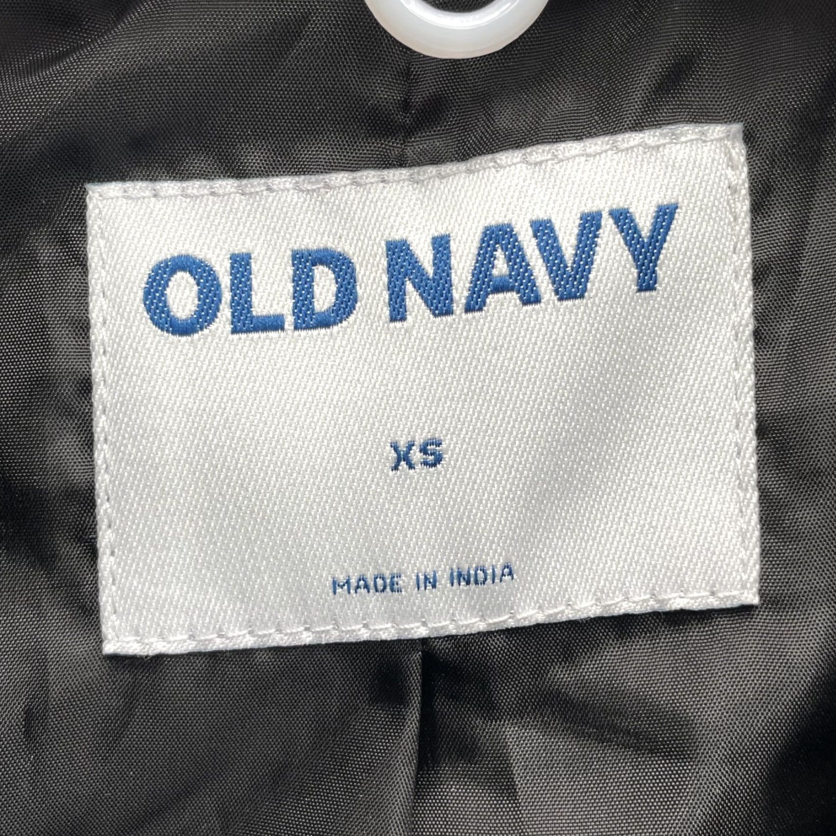 Old Navy Old Navy Moto Jacket Women XS Y2k Vegan Leather Grunge Biker Chic Punk 90s Retro Size XS / US 0-2 / IT 36-38 - 3 Thumbnail