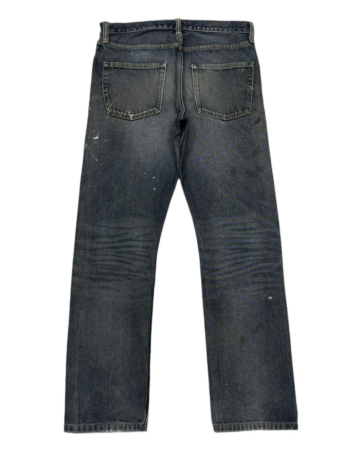 GU VINTAGE GU DISTRESS PAINTER DENIM JEANS Size US 32 / EU 48 - 6 Thumbnail