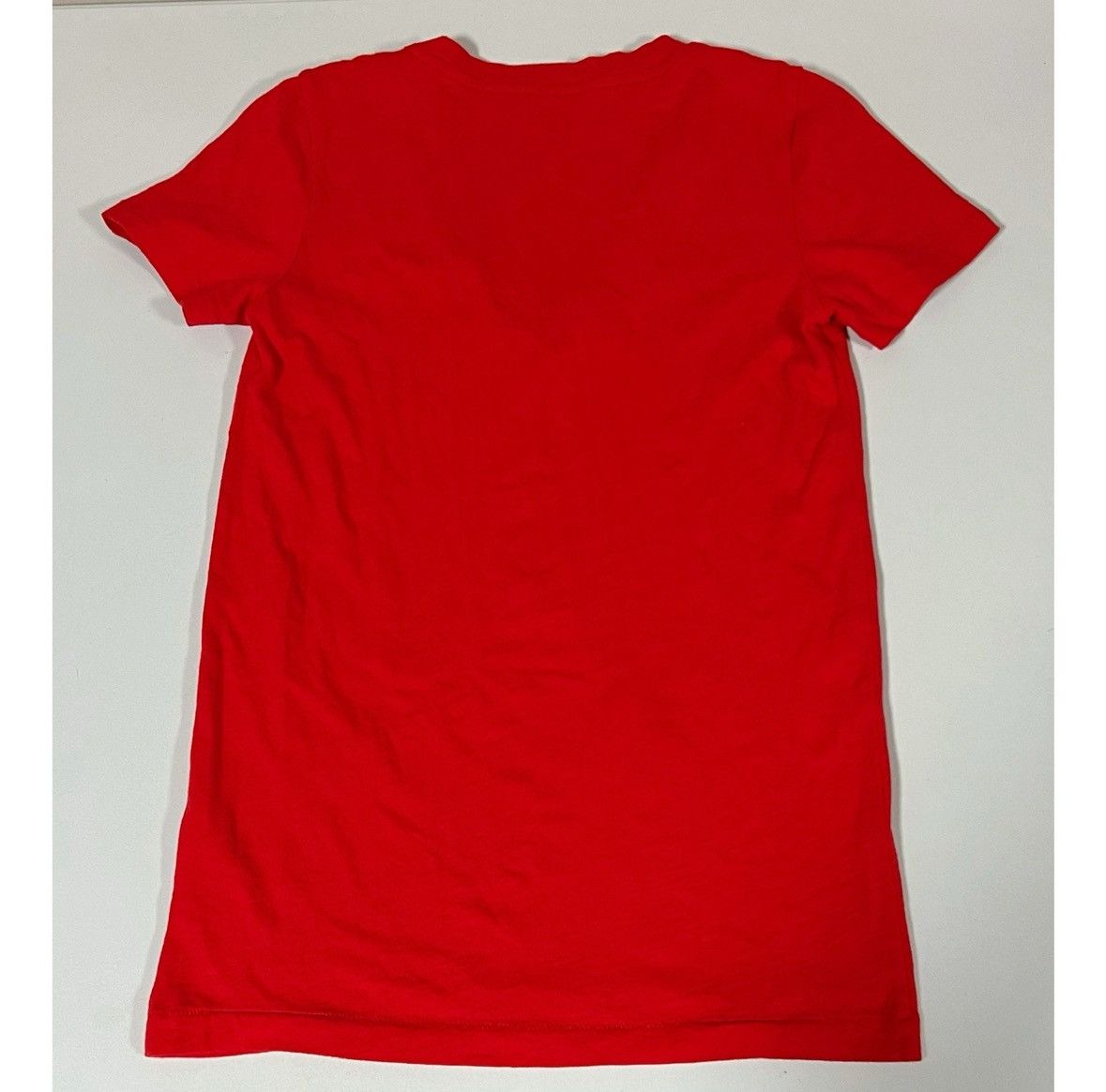 J.Crew J. Crew Red Solid V-Neck Shirt Top Blouse Tee Size XS ❤️✨ Size US S / EU 44-46 / 1 - 4 Thumbnail