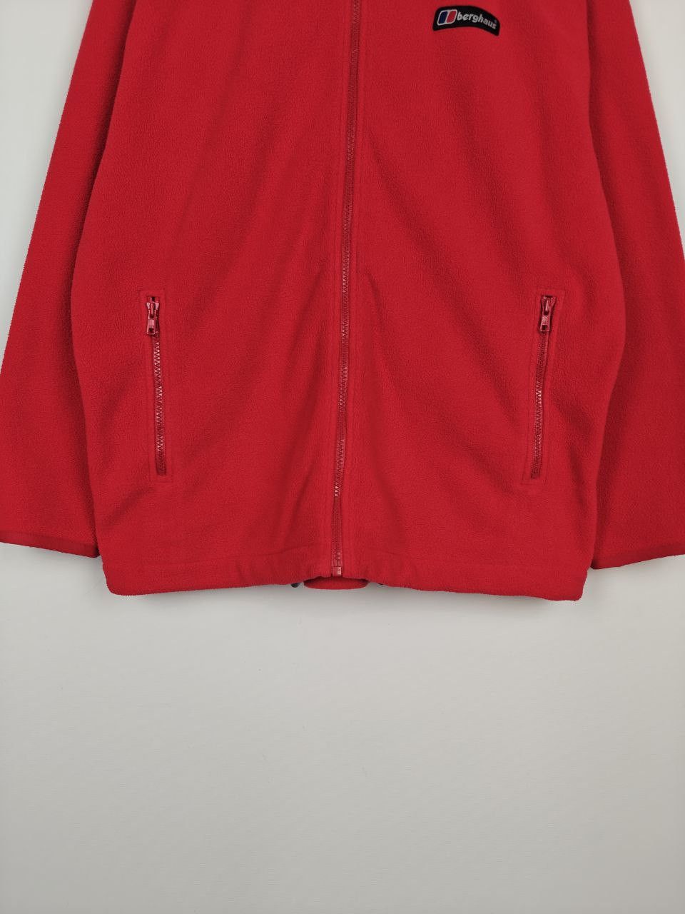 Berghaus Berghaus Fleece Jacket Zip Red size M Size US M / EU 48-50 / 2 - 3 Thumbnail