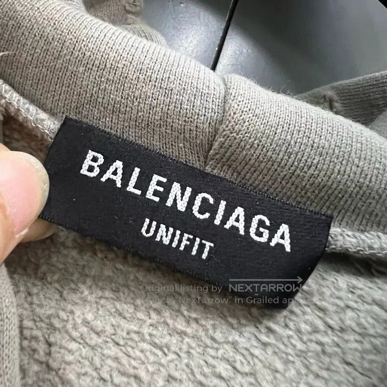 Balenciaga Balenciaga Blurred Logo Print Hoodie. Size US M / EU 48-50 / 2 - 3 Thumbnail
