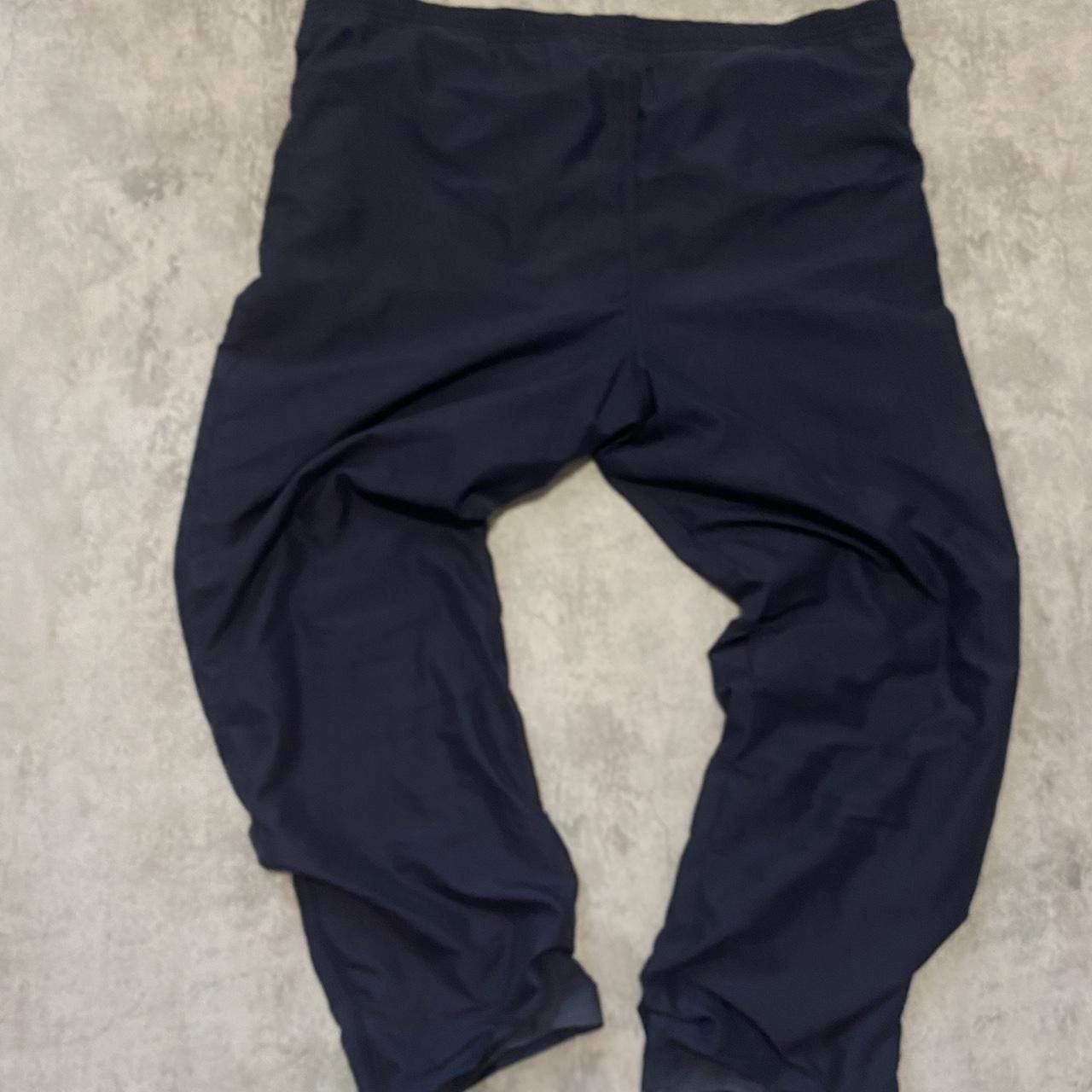 Nike 90s Vintage Retro Nike black tracksuit bottoms Size US XL / EU 56 / 4 - 2 Thumbnail